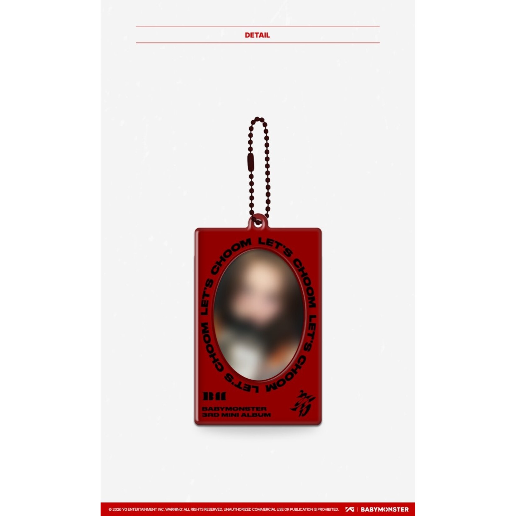 BABYMONSTER BABYMONSTER - [CHOOM] BABYMONSTER PVC PHOTOCARD HOLDER