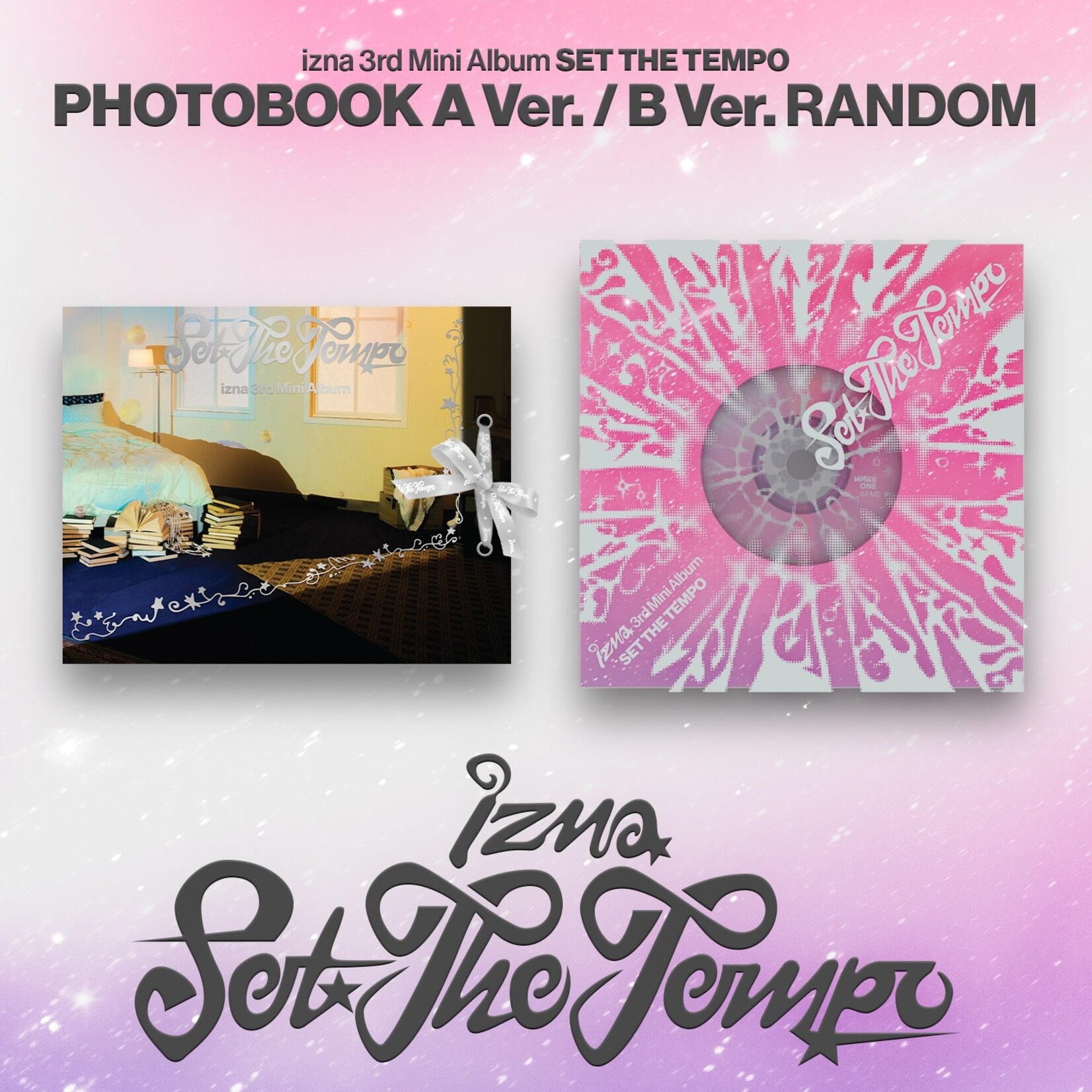 izna izna - 3rd Mini Album [SET THE TEMPO] (Photobook Ver.)