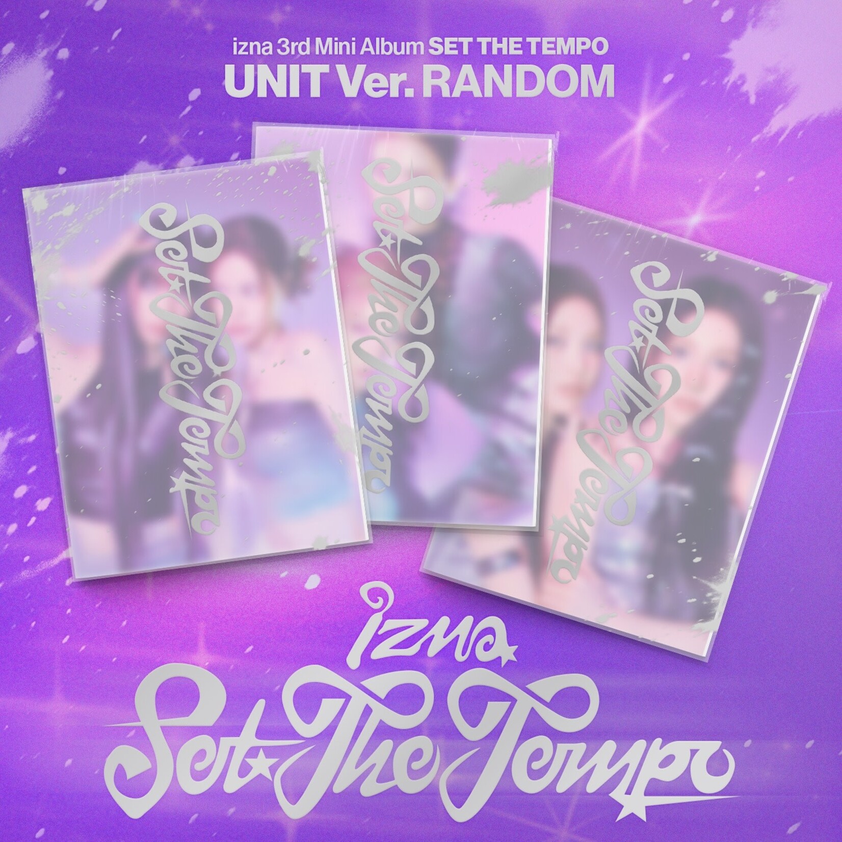izna izna - 3rd Mini Album [SET THE TEMPO] (UNIT Ver.)