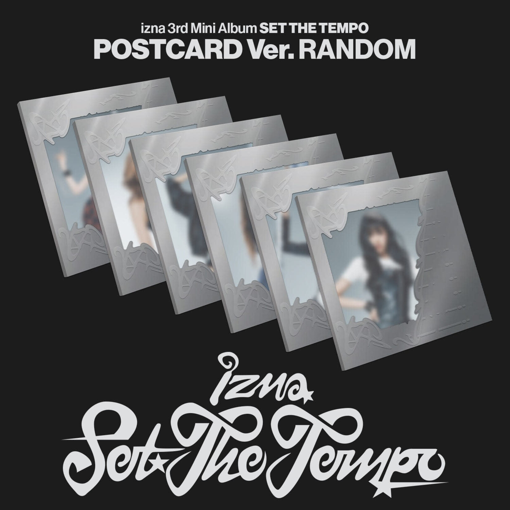 izna izna - 3rd Mini Album [SET THE TEMPO] (POSTCARD Ver.)