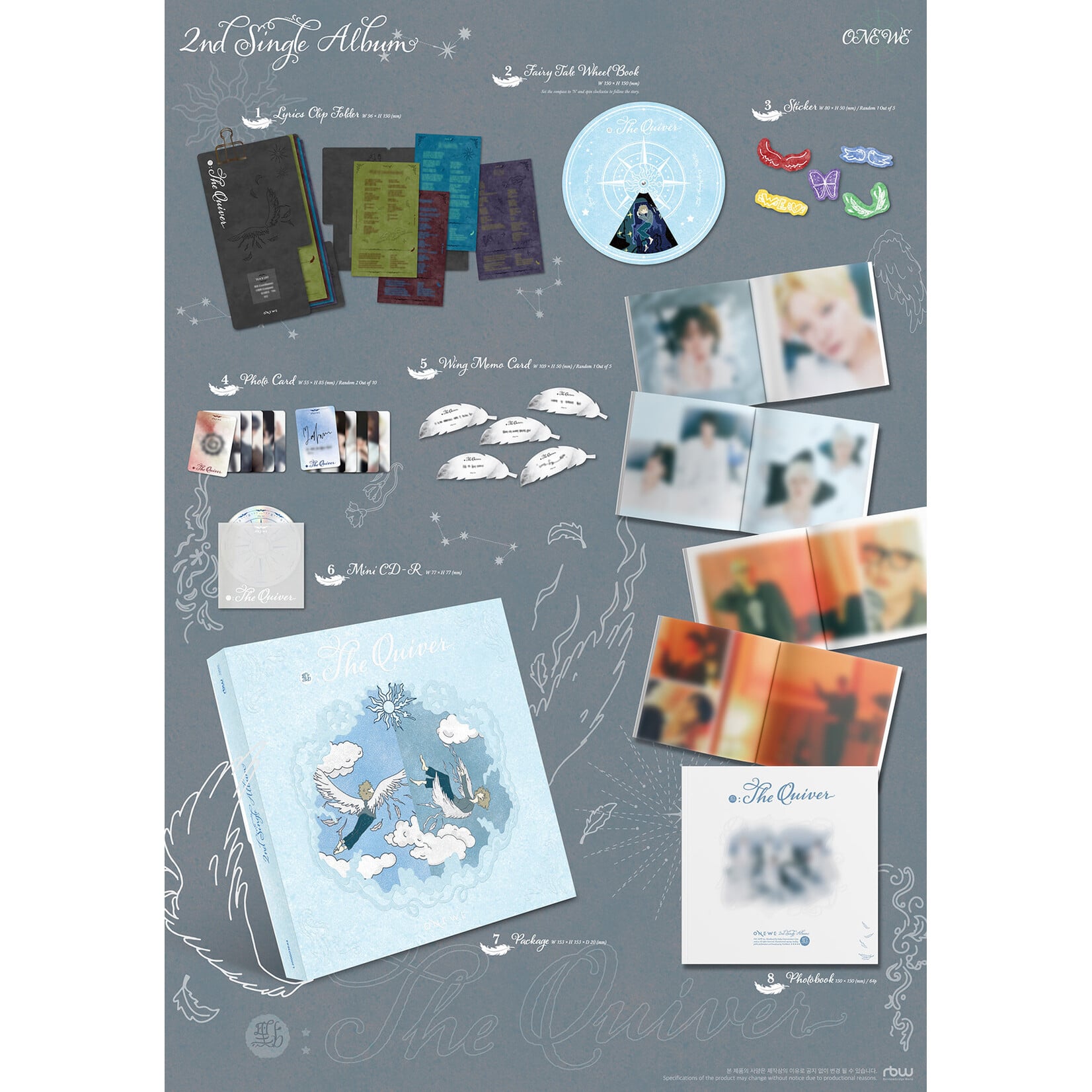 ONEWE ONEWE - 2nd Single Album [點 : The Quiver]