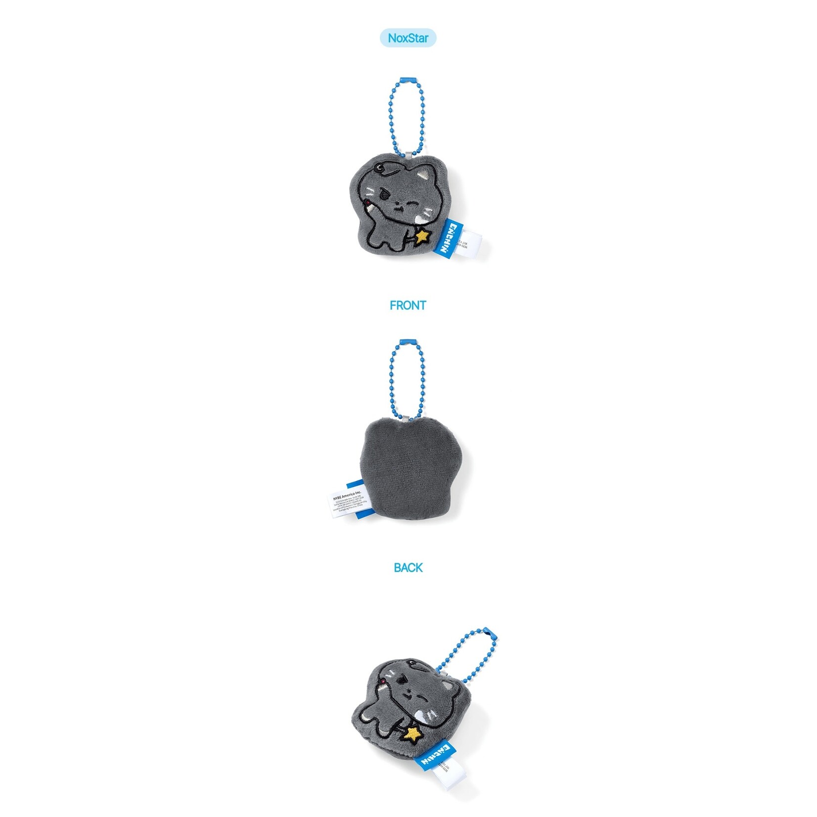 Enhypen ENHYPEN - [ENCHIN] Cushion Keyring (Random Ver.)