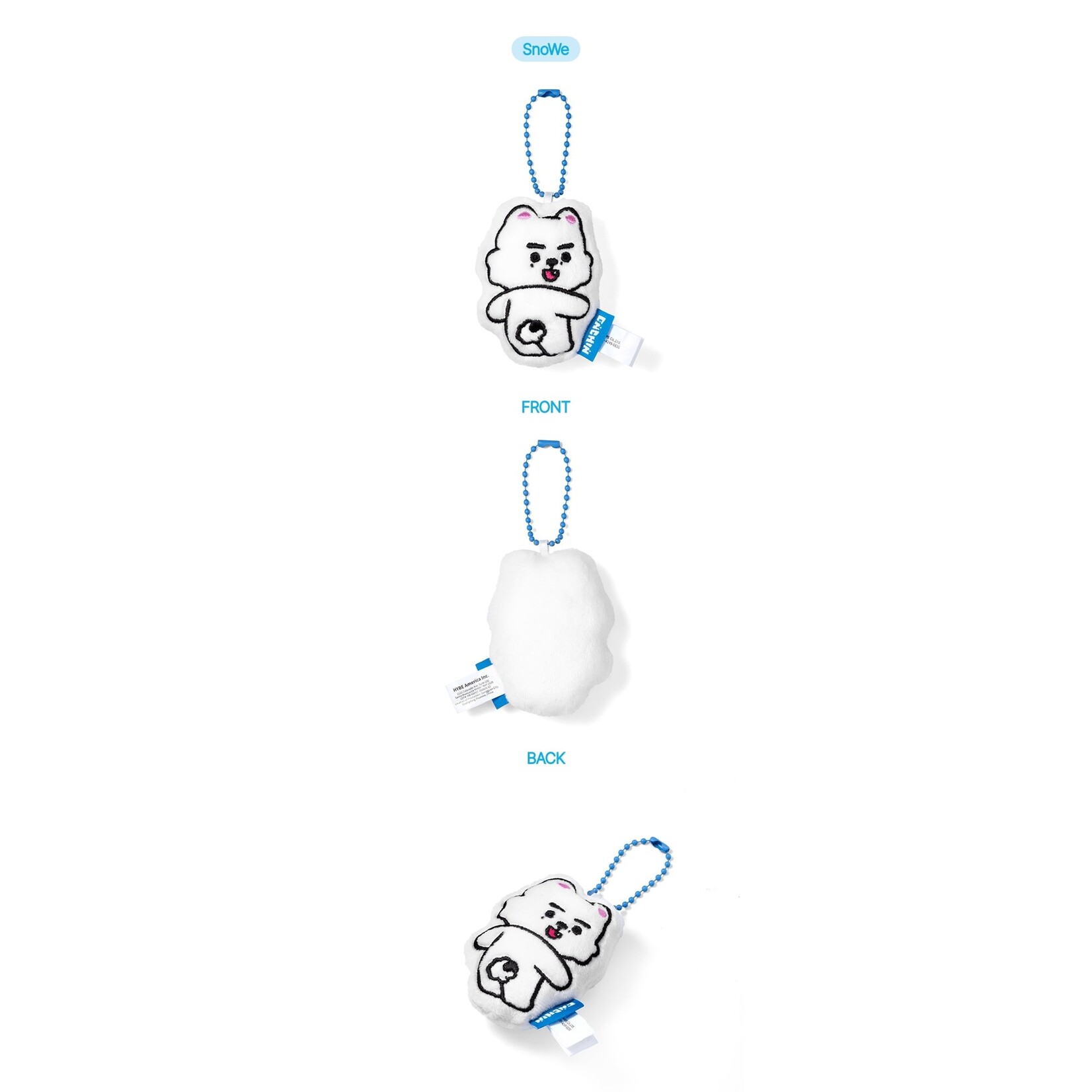 Enhypen ENHYPEN - [ENCHIN] Cushion Keyring (Random Ver.)