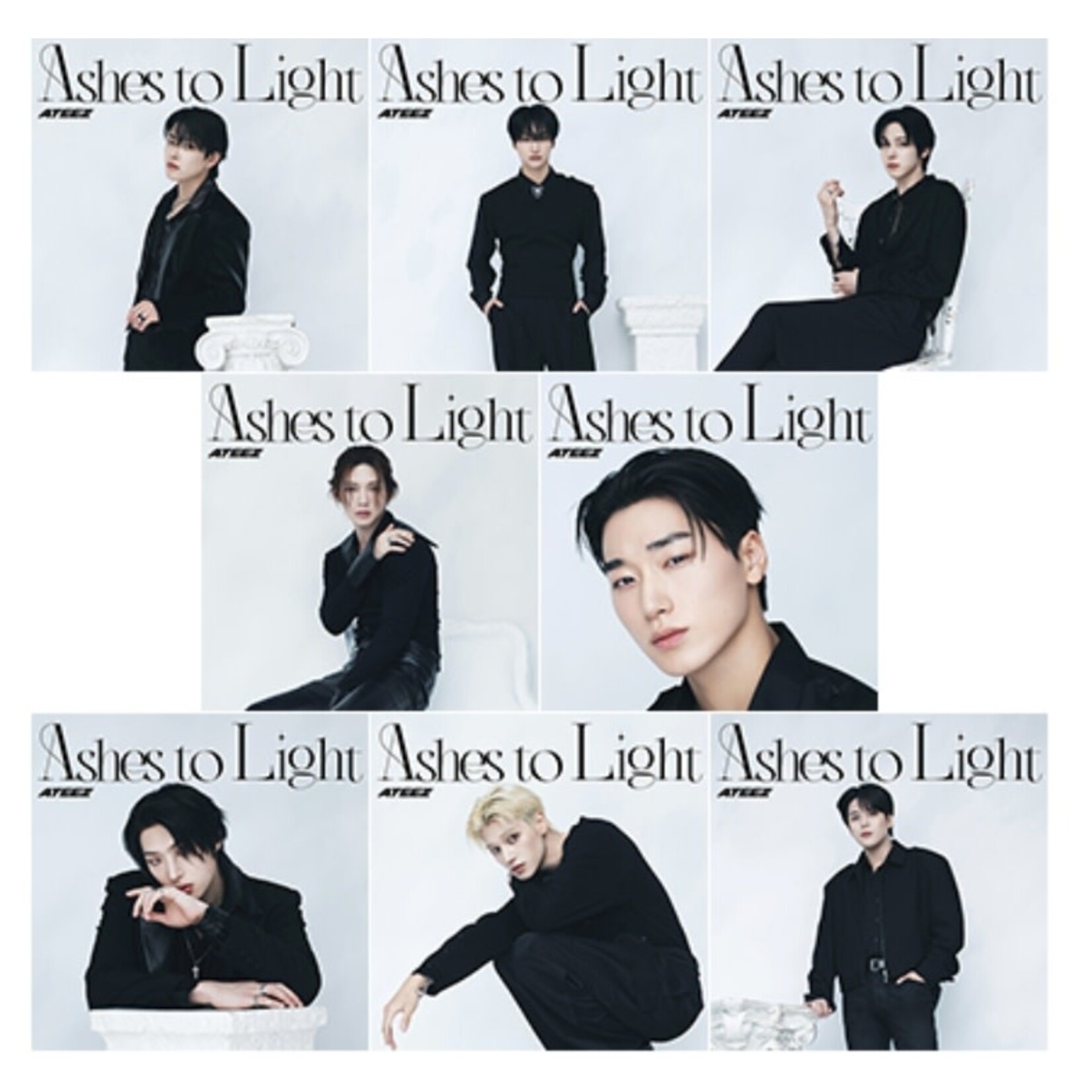 ATEEZ [Japanese Album] ATEEZ - Japan 2nd Album [Ashes to Light] (Solo Jacket Ver.) + Random Photocard