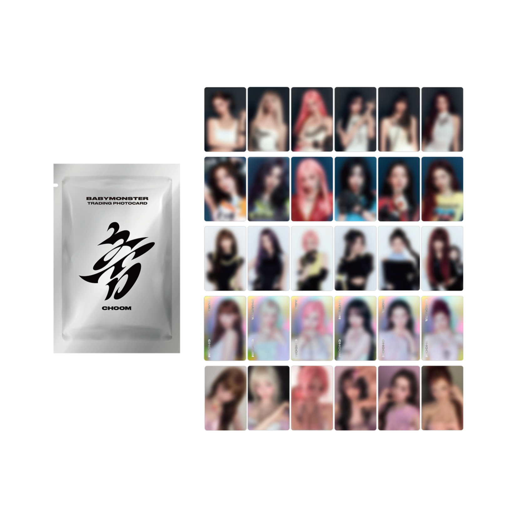 BABYMONSTER BABYMONSTER - [CHOOM] BABYMONSTER TRADING PHOTOCARD PACK