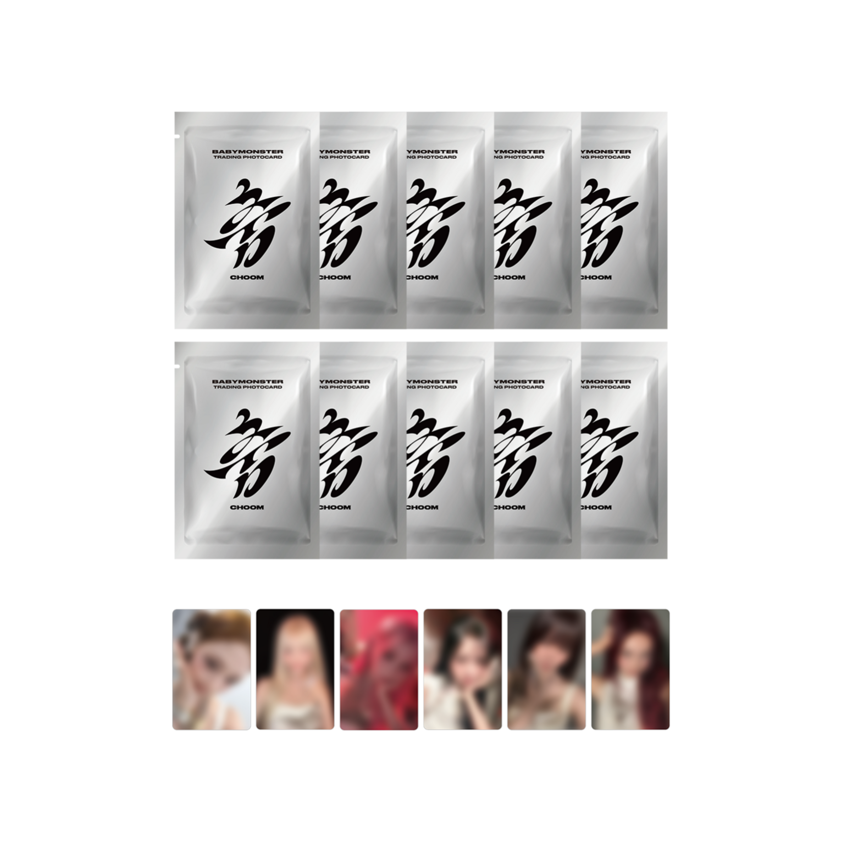 BABYMONSTER BABYMONSTER - [CHOOM] BABYMONSTER TRADING PHOTOCARD BULK PACK