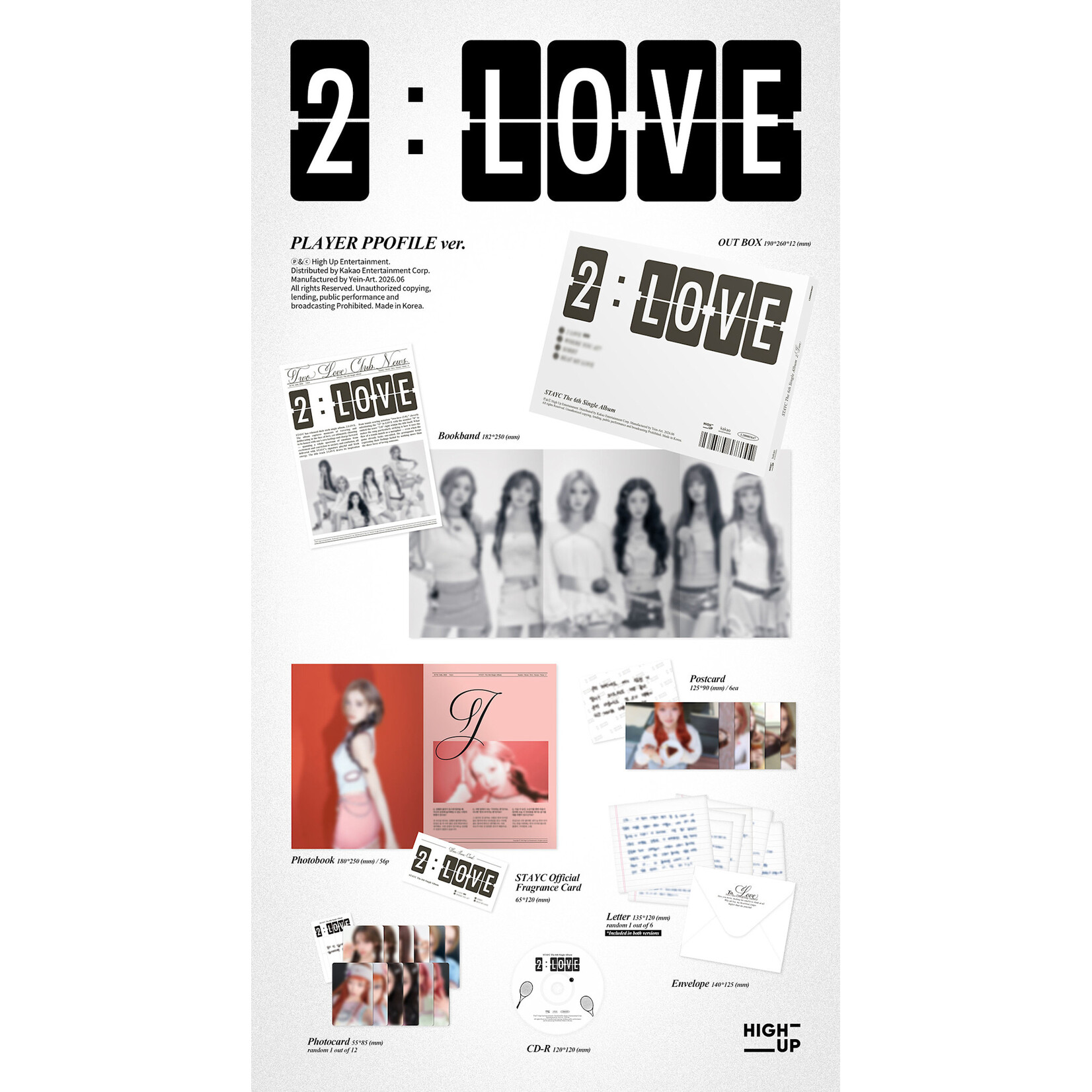 StayC STAYC - The 6th Single Album [2:LOVE] (Photobook Ver.)