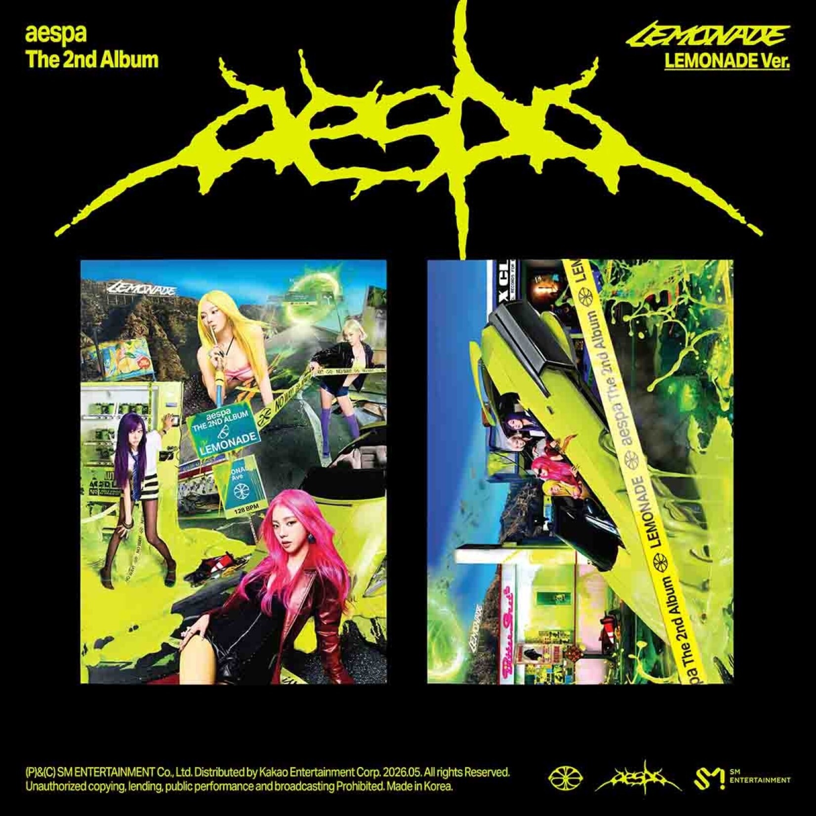 Aespa aespa - 2ND ALBUM [LEMONADE] (LEMONADE Ver.)