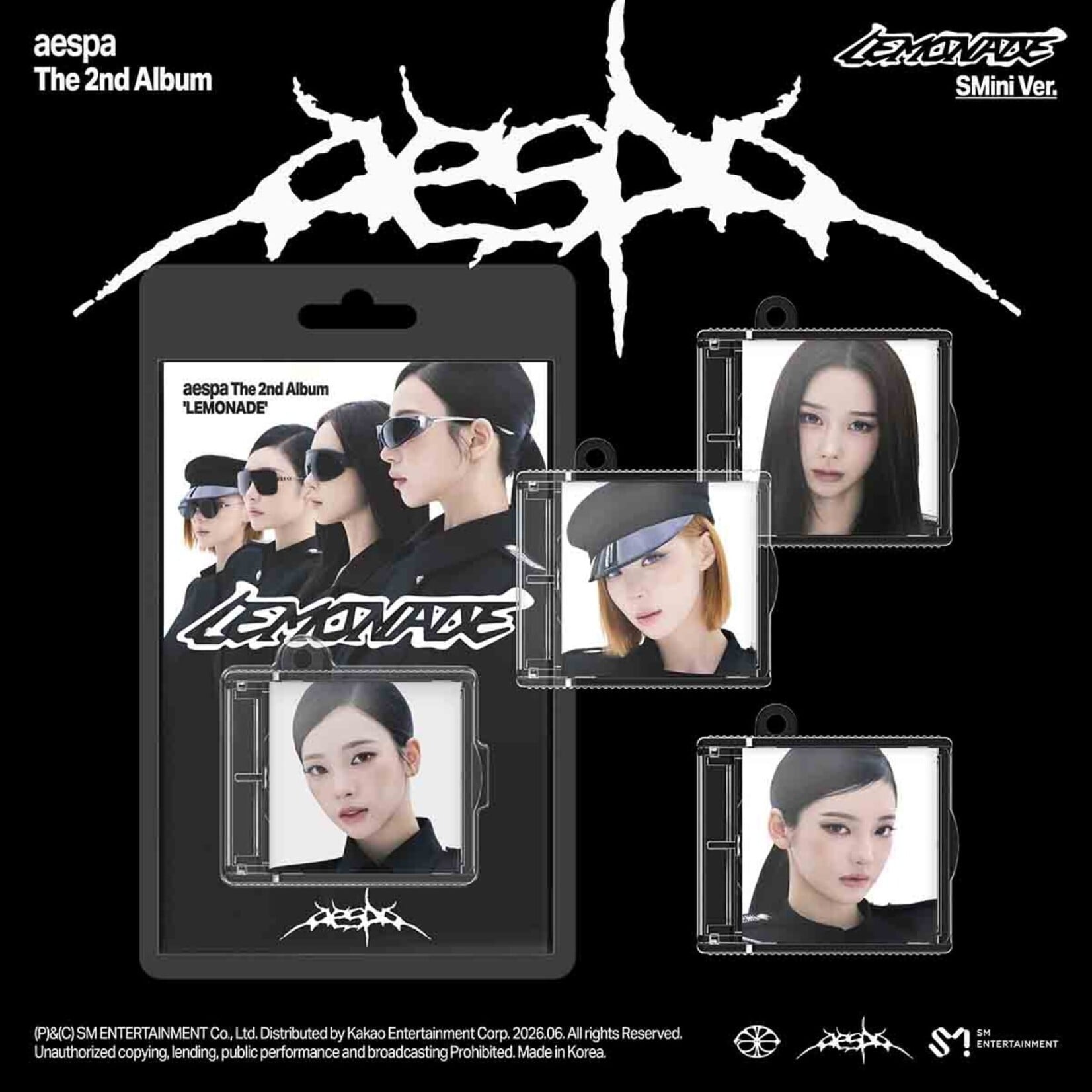 Aespa aespa - 2ND ALBUM [LEMONADE] (SMini Ver.)