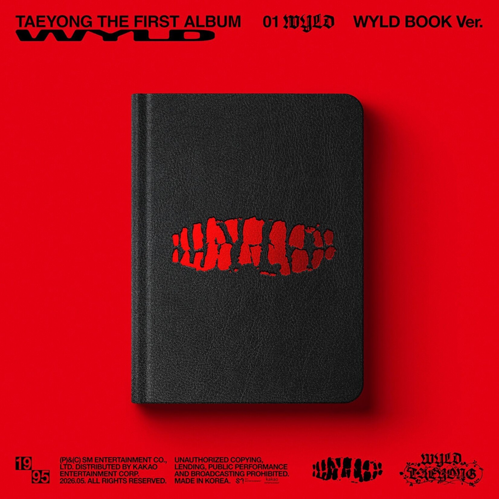 NCT TAEYONG - THE 1ST ALBUM [WYLD] (WYLD BOOK Ver.)