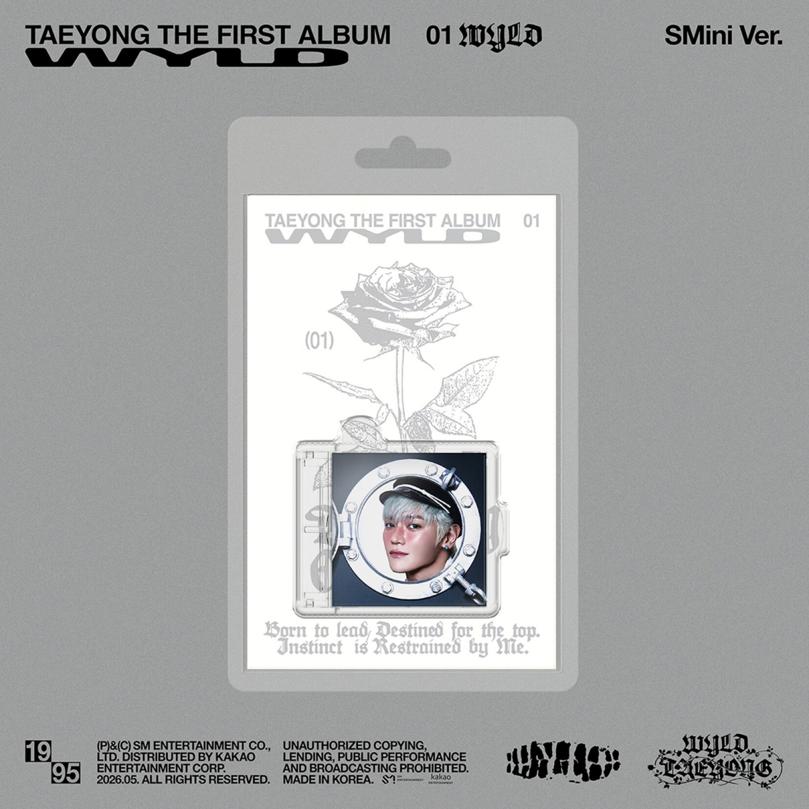 NCT TAEYONG - THE 1ST ALBUM [WYLD] (SMini Ver.)