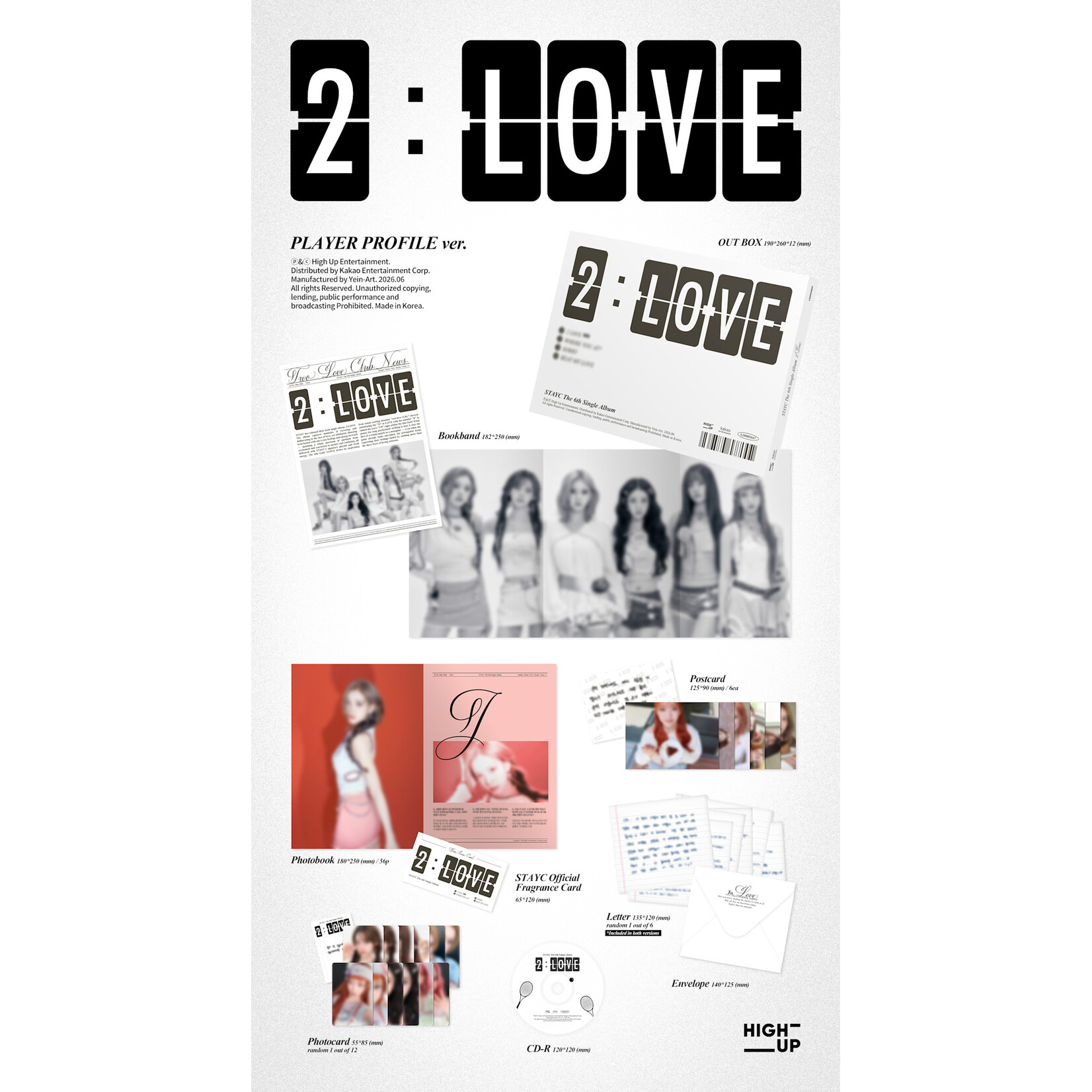 StayC STAYC - The 6th Single Album [2:LOVE] (Photobook Ver.) + Weverse Gift (WS)