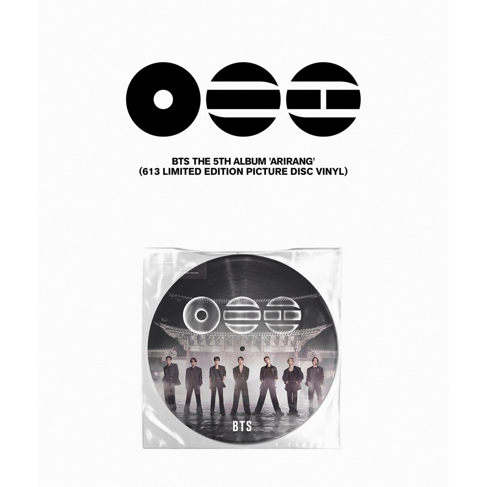 BTS BTS - ARIRANG (613 Limited Edition Picture Disc Vinyl)