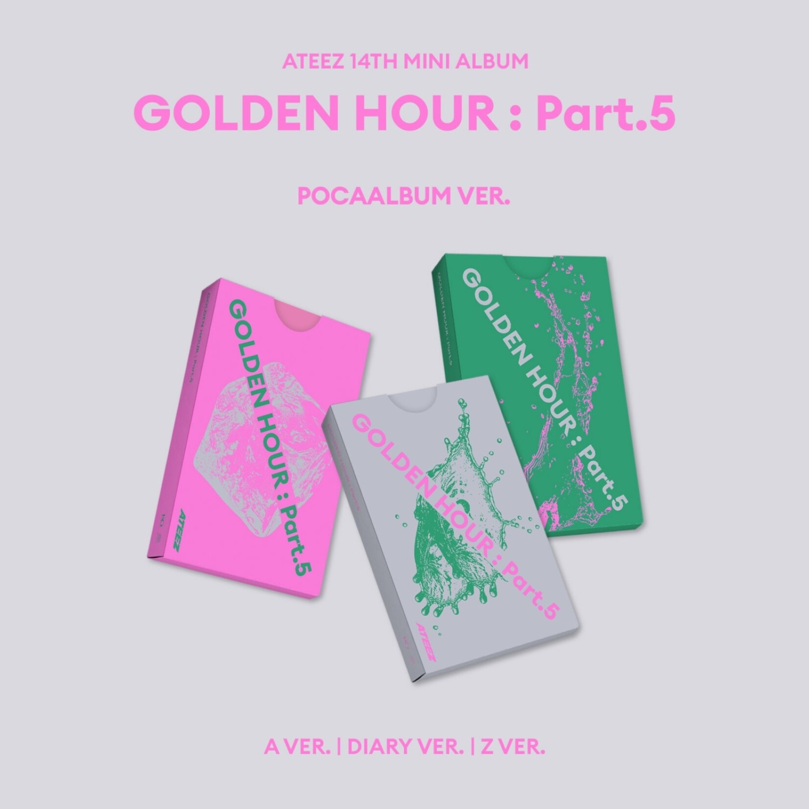 ATEEZ ATEEZ - 14th Mini [GOLDEN HOUR : Part.5] (POCAALBUM)