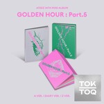 ATEEZ ATEEZ - 14th Mini [GOLDEN HOUR : Part.5] (Photobook Ver.) + Random Photocard (TOKTOQ)