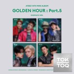 ATEEZ ATEEZ - 14th Mini [GOLDEN HOUR : Part.5] (DIGIPACK UNIT VER.) + Random Photocard (TOKTOQ)