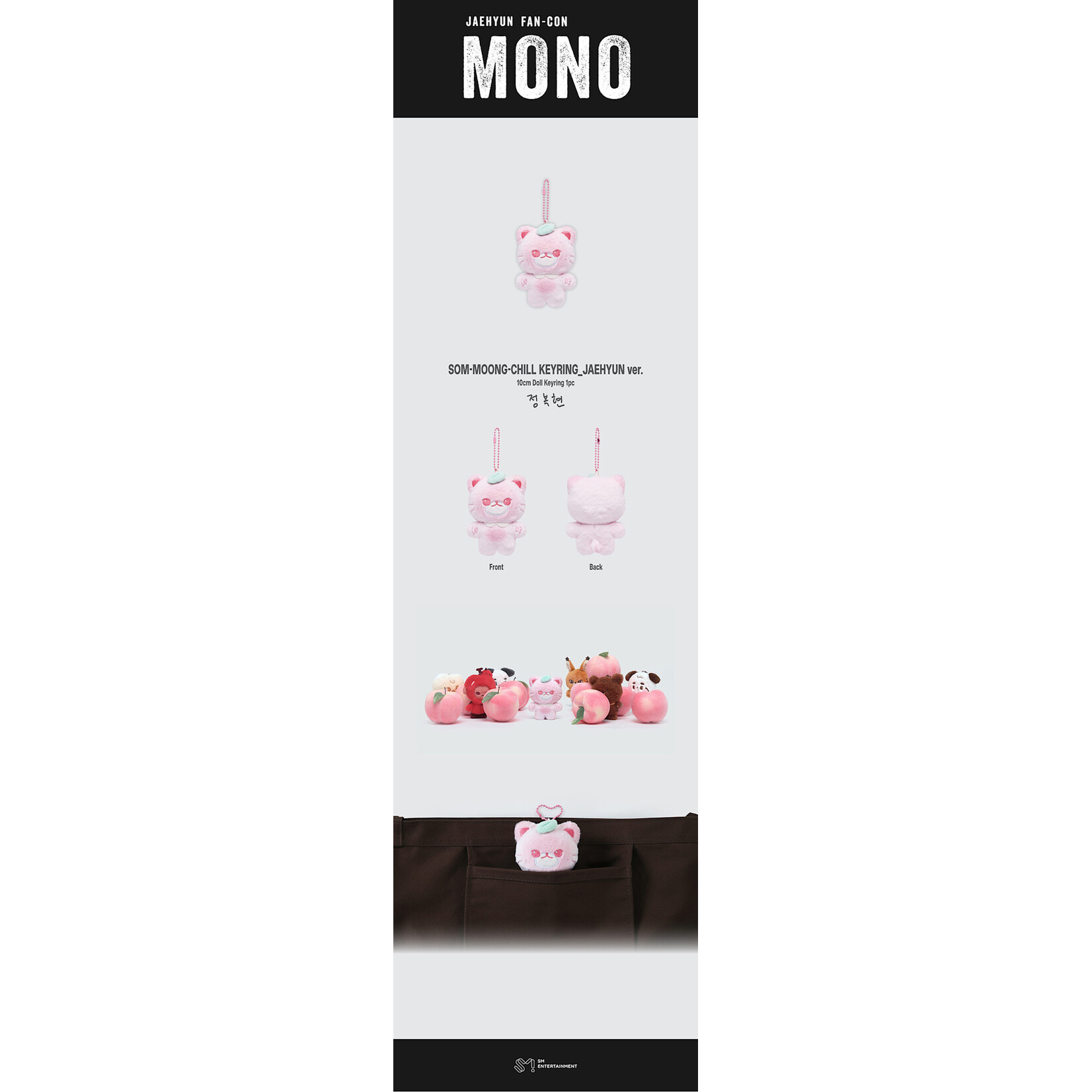 NCT JAEHYUN (NCT) - 2026 JAEHYUN FAN-CON [ MONO ] MD : SOM-MOONG-CHILL KEYRING_JAEHYUN ver