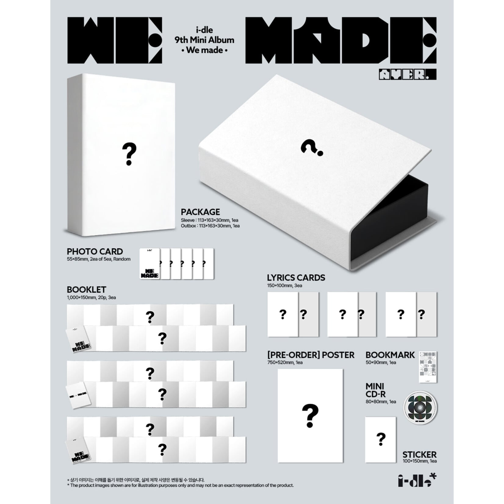 i-dle* i-dle - 9th Mini Album [We made] (A Ver.)