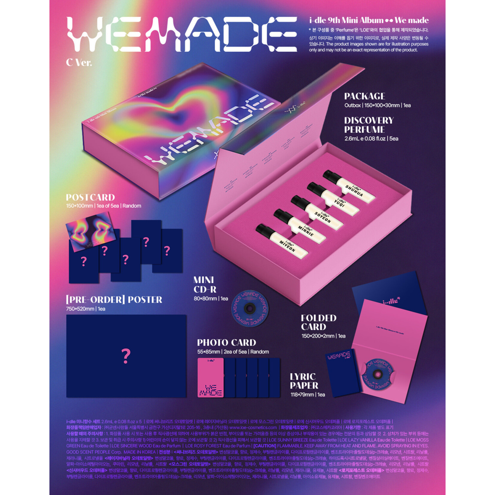 i-dle* i-dle - 9th Mini Album [We made] (C Ver.)