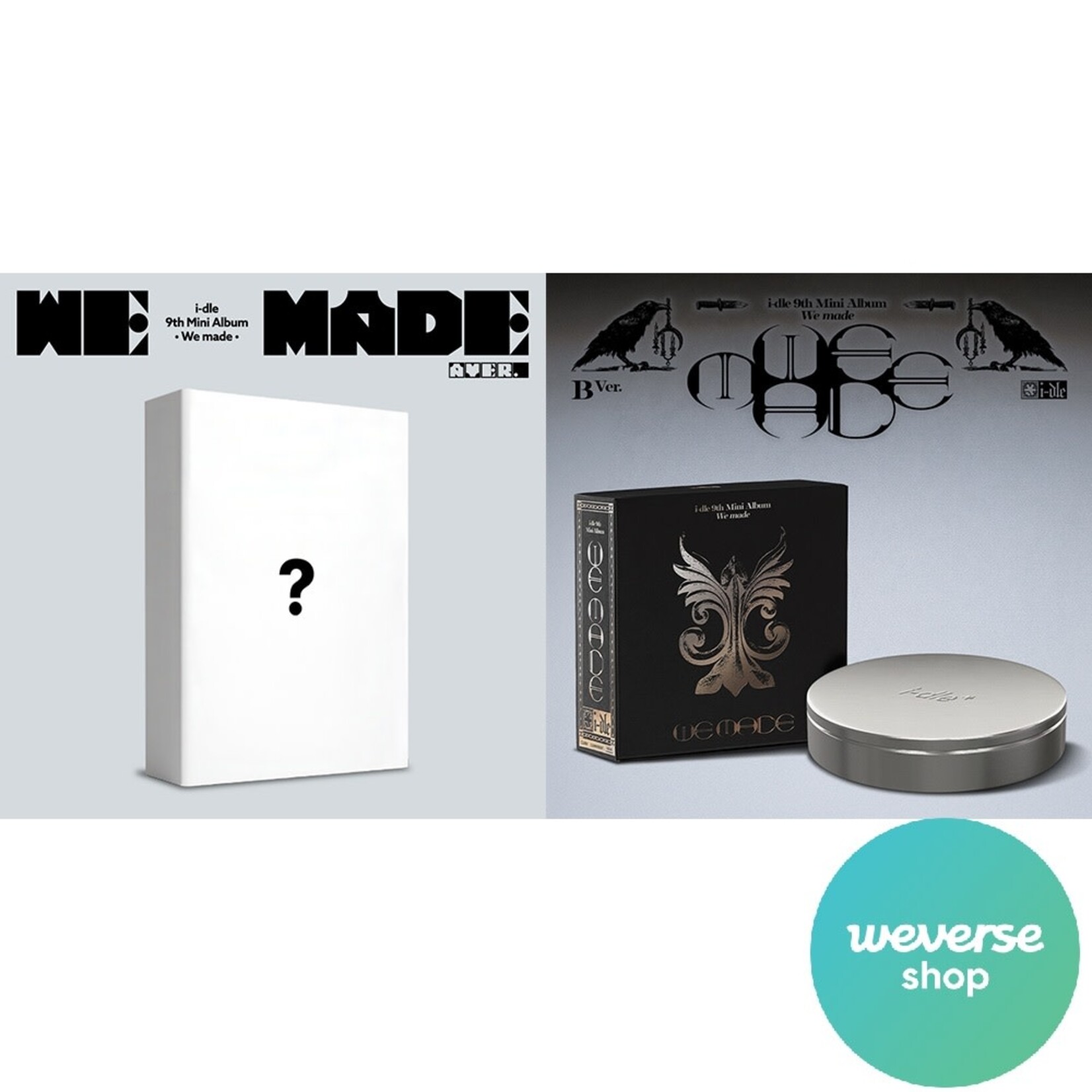 i-dle* i-dle - 9th Mini Album [We made] + Weverse Gift (WS)