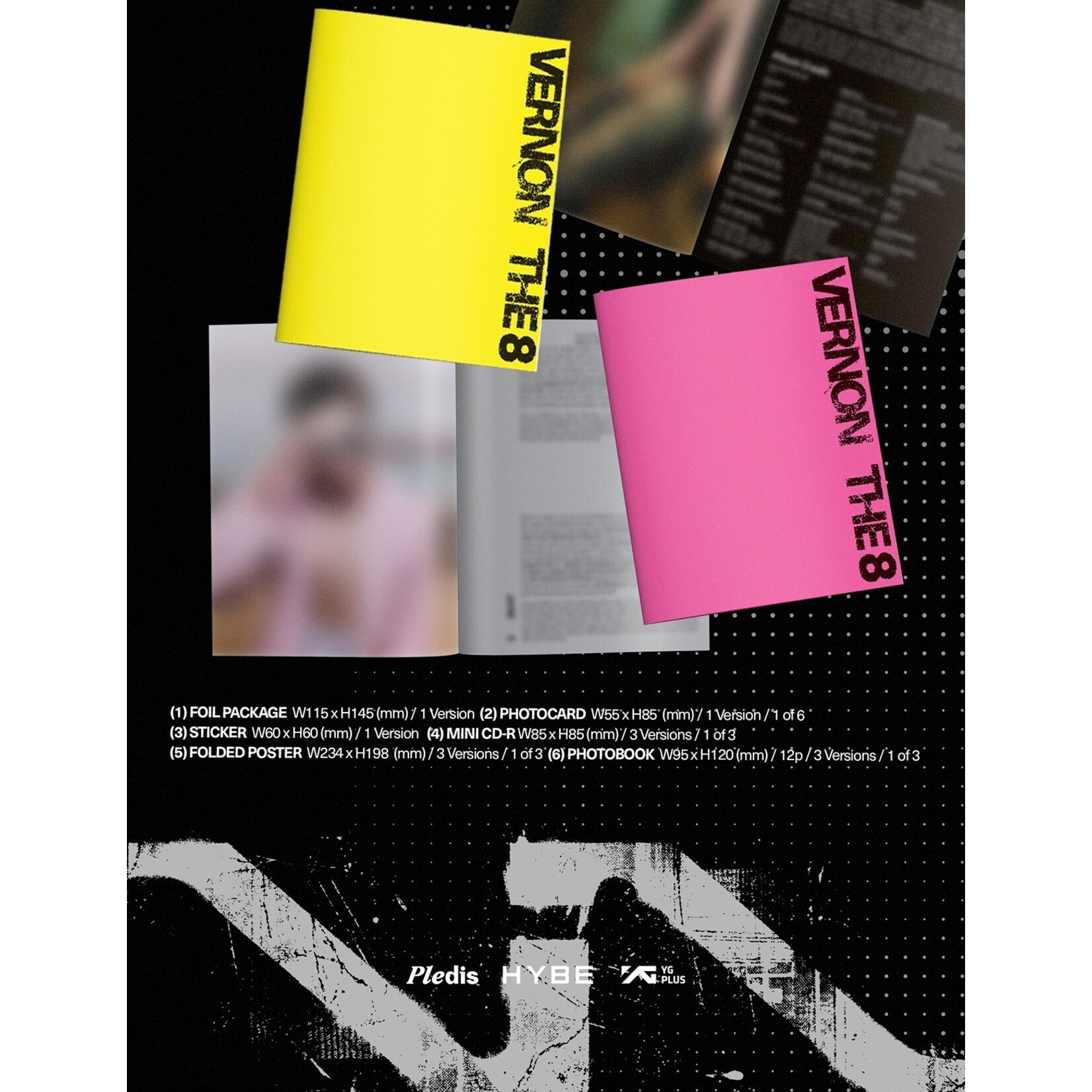 Seventeen V8 (SEVENTEEN) - 1st Mini Album 'V8' Compact Ver. + Weverse Gift (WS)