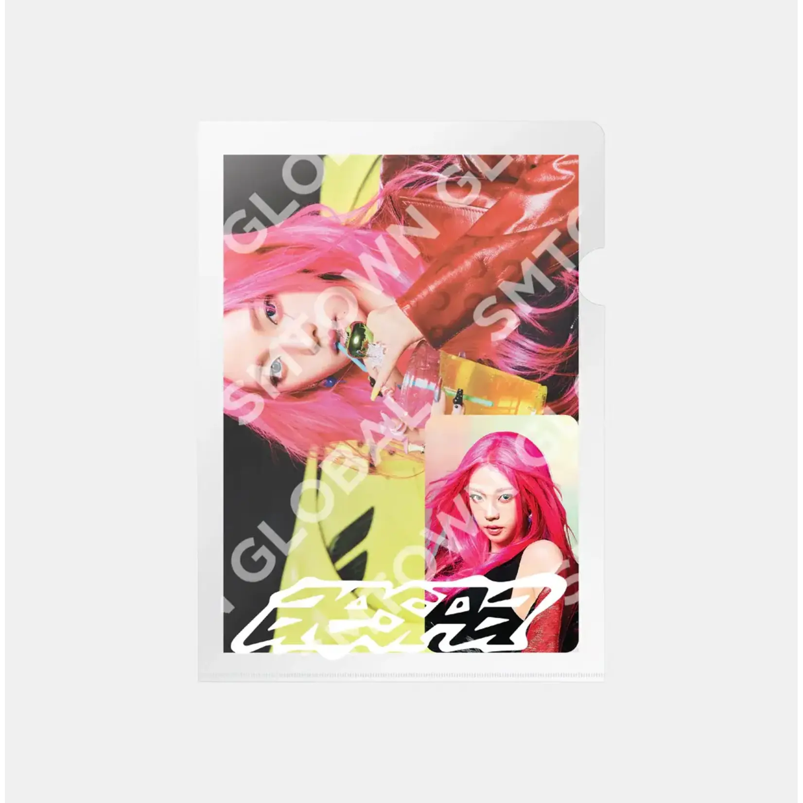 Aespa aespa - [aespa WEEK - MAKE IT LEMONADE MD] POSTCARD + HOLOGRAM PHOTO CARD (LEMONADE Ver)