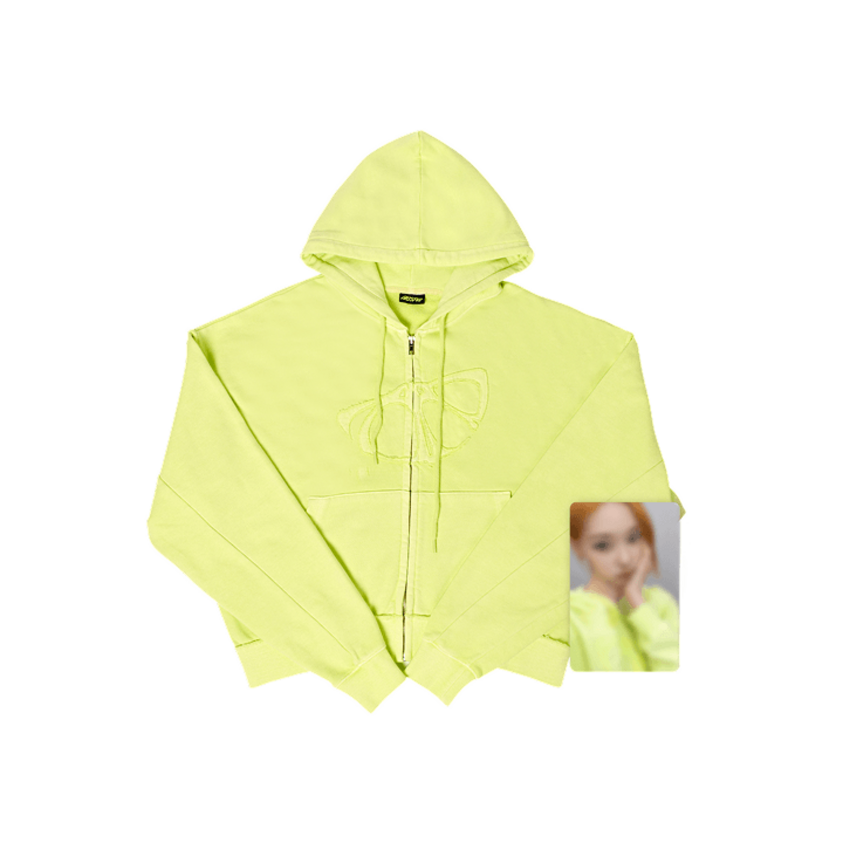 Aespa aespa - [aespa WEEK - MAKE IT LEMONADE MD] CROPPED ZIP-UP HOODIE SET
