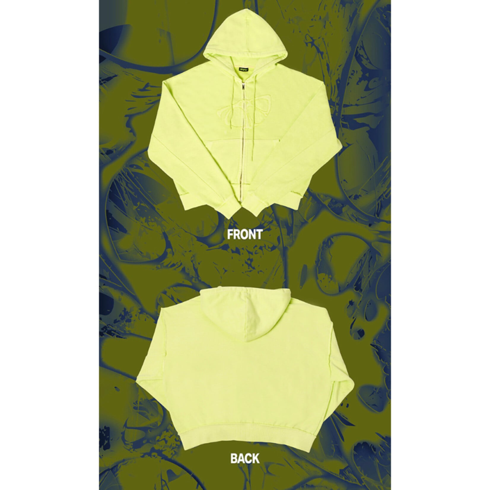 Aespa aespa - [aespa WEEK - MAKE IT LEMONADE MD] CROPPED ZIP-UP HOODIE SET