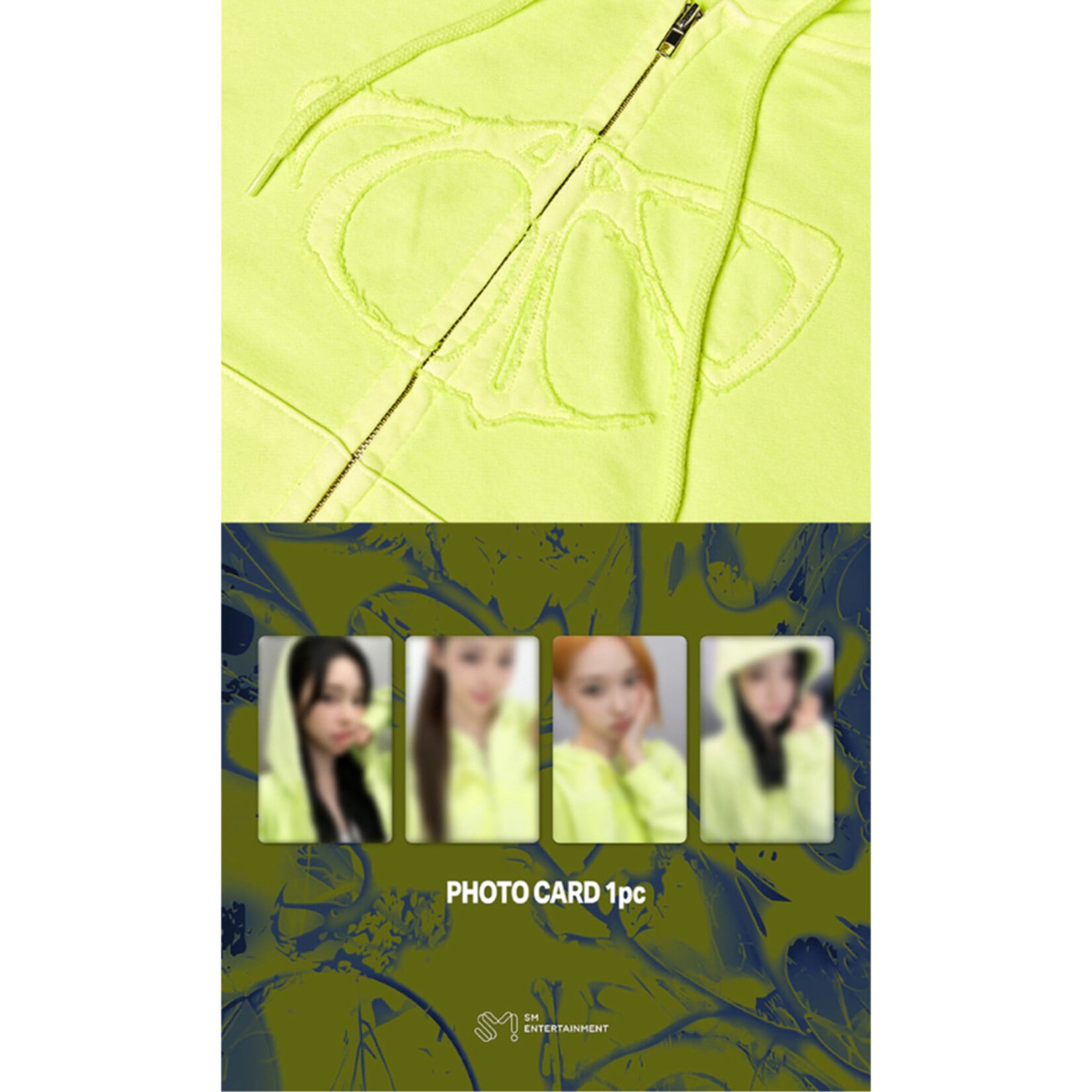Aespa aespa - [aespa WEEK - MAKE IT LEMONADE MD] CROPPED ZIP-UP HOODIE SET