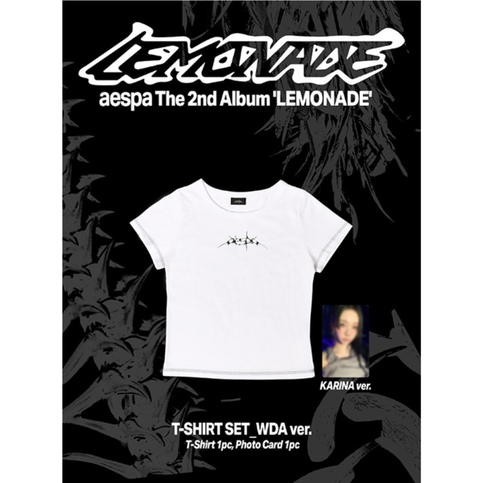 Aespa aespa - [aespa WEEK - MAKE IT LEMONADE MD] T-SHIRT SET (WDA Ver.)