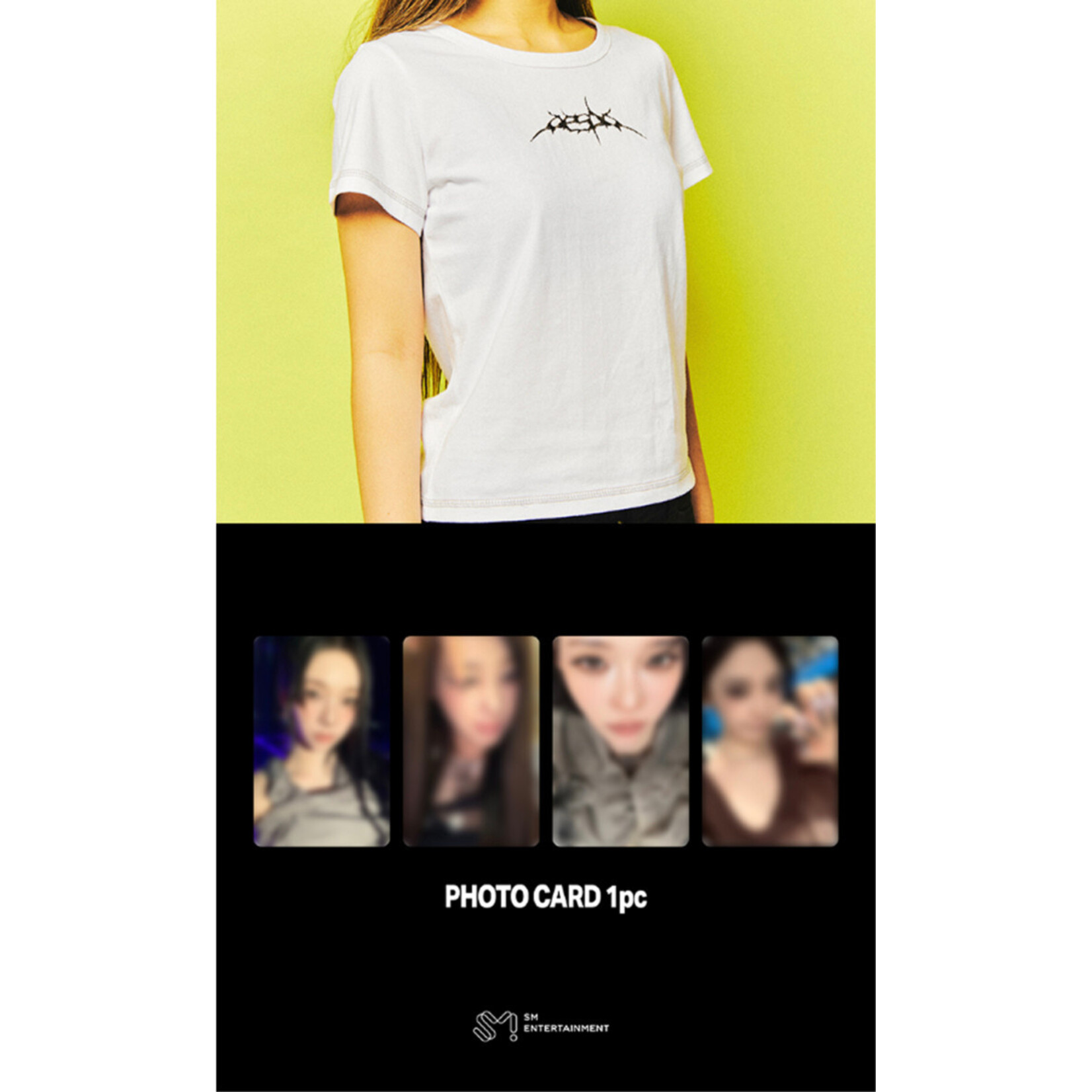 Aespa aespa - [aespa WEEK - MAKE IT LEMONADE MD] T-SHIRT SET (WDA Ver.)