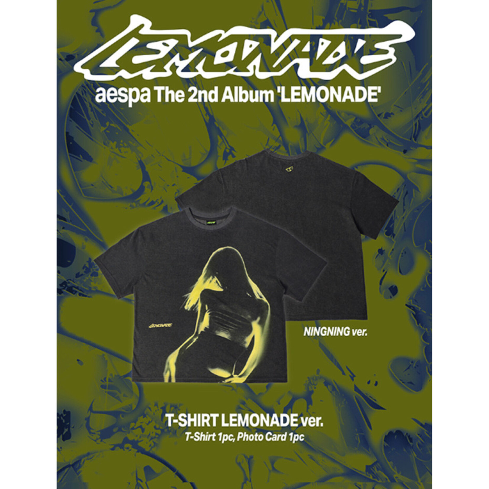 Aespa aespa - [aespa WEEK - MAKE IT LEMONADE MD] T-SHIRT SET (LEMONADE Ver.)