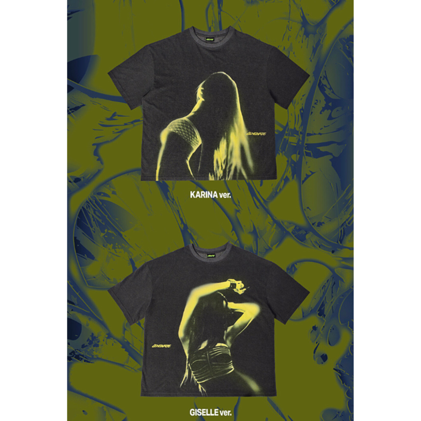 Aespa aespa - [aespa WEEK - MAKE IT LEMONADE MD] T-SHIRT SET (LEMONADE Ver.)