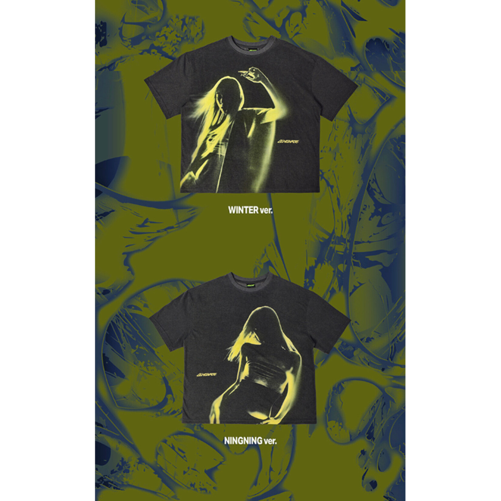 Aespa aespa - [aespa WEEK - MAKE IT LEMONADE MD] T-SHIRT SET (LEMONADE Ver.)