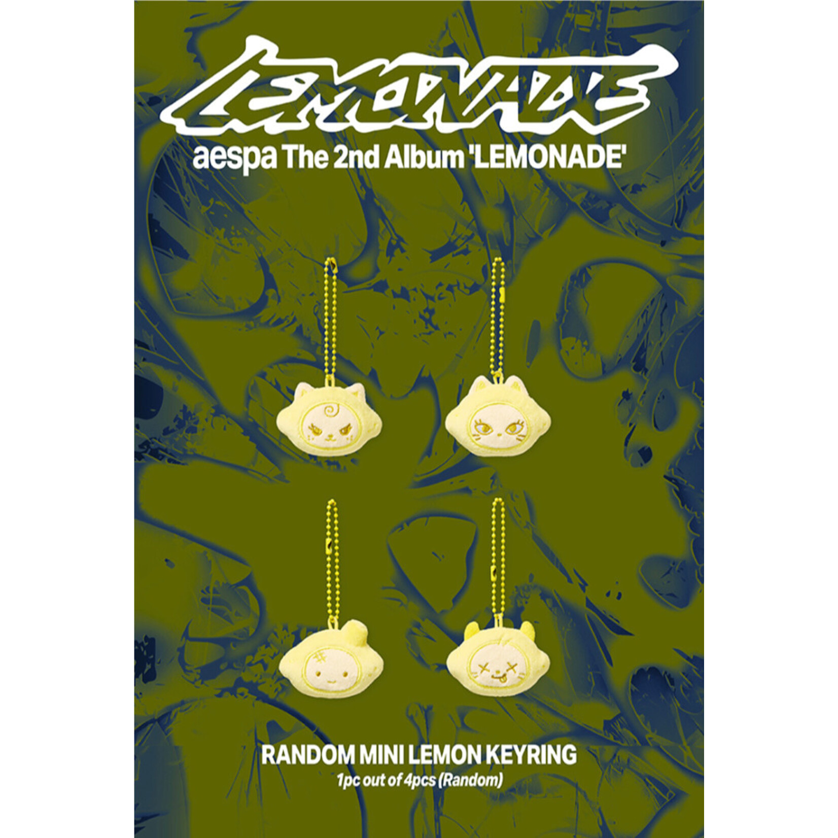 Aespa aespa - [aespa WEEK - MAKE IT LEMONADE MD] RANDOM MINI LEMON KEYRING