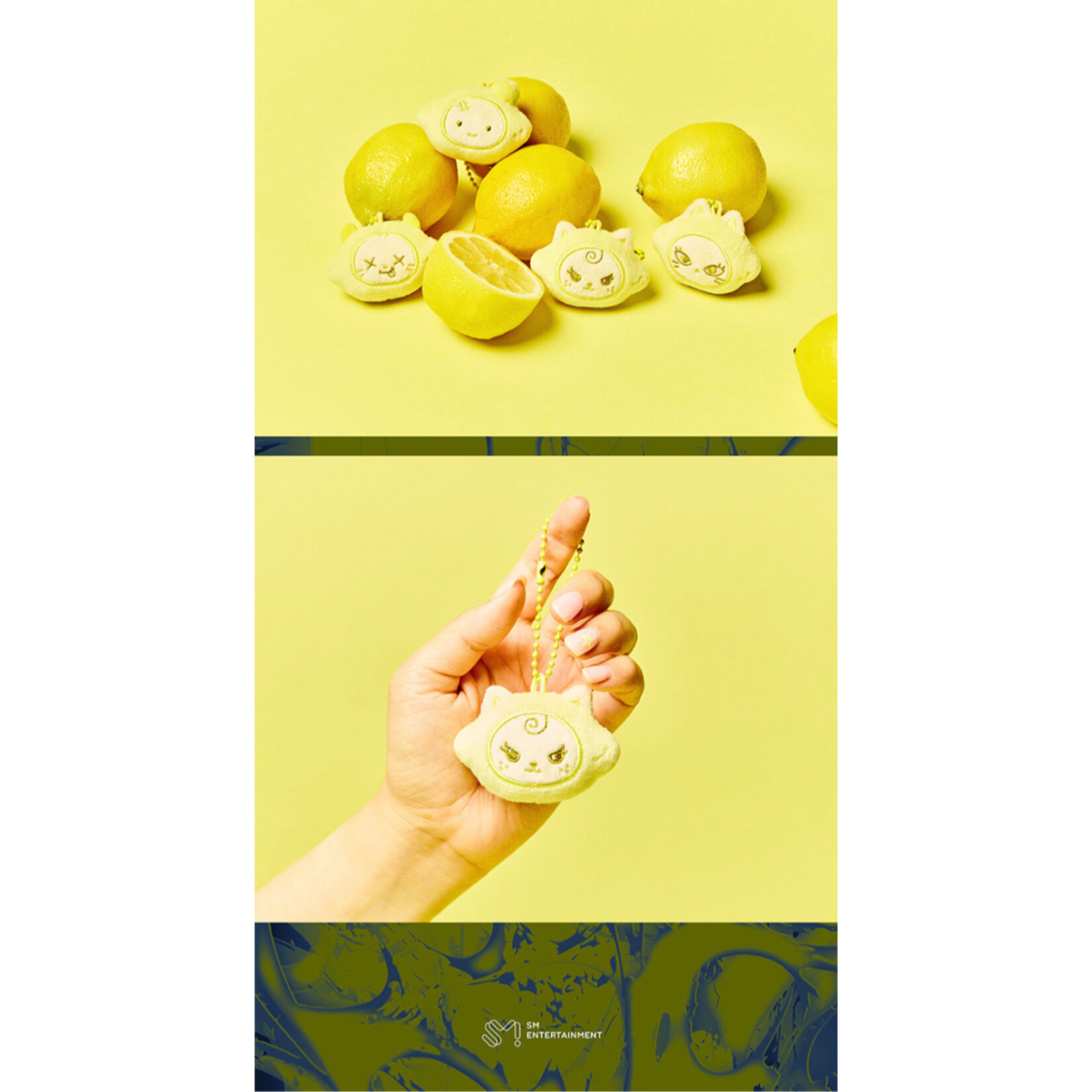 Aespa aespa - [aespa WEEK - MAKE IT LEMONADE MD] RANDOM MINI LEMON KEYRING