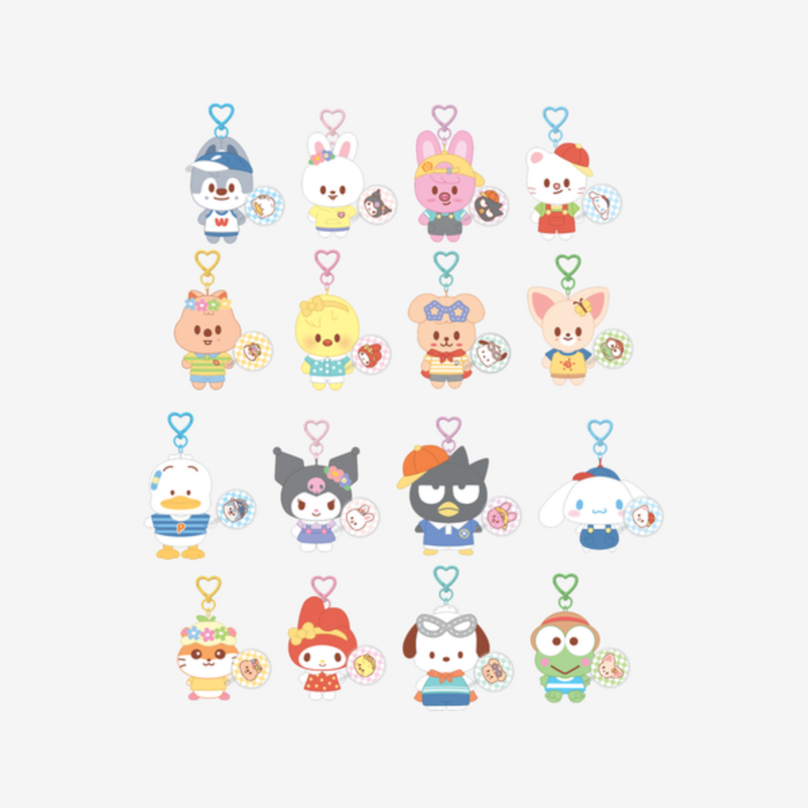 Stray Kids Stray Kids - 10CM PLUSH MINI PICKET Ver. - SKZOO X SANRIO CHARACTERS