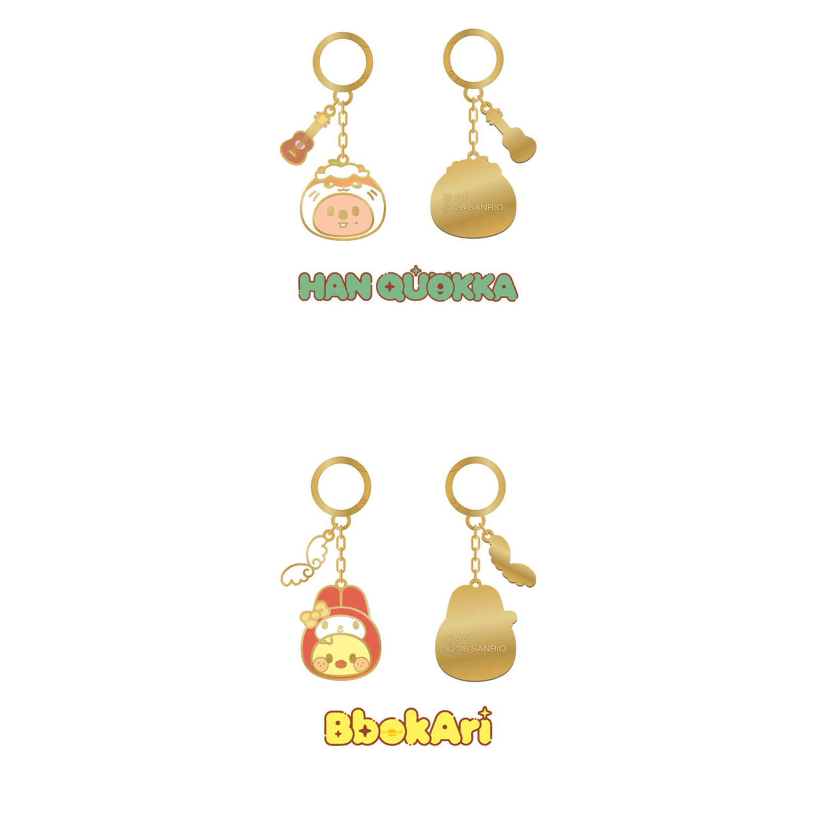Stray Kids Stray Kids - METAL KEYRING - SKZOO X SANRIO CHARACTERS