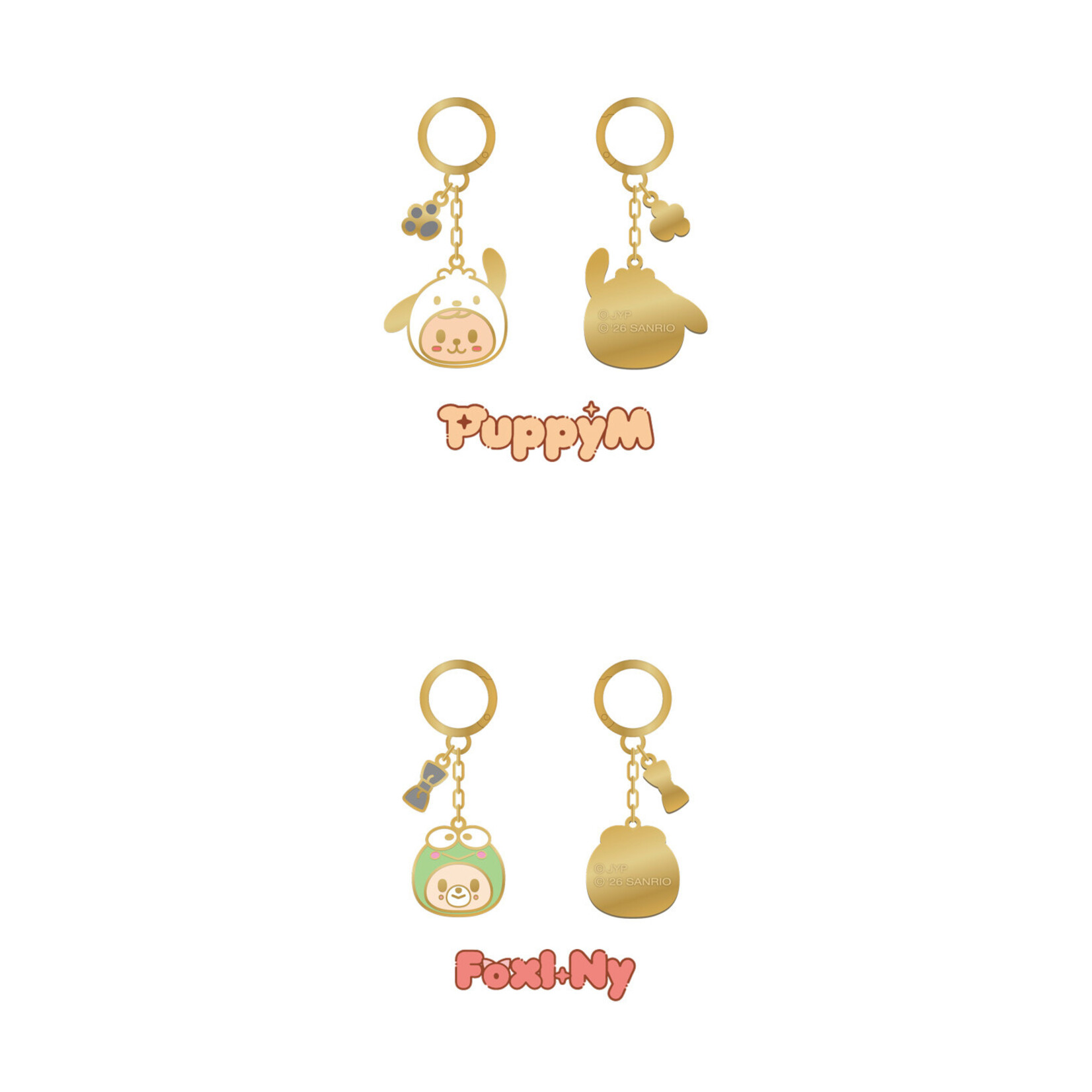 Stray Kids Stray Kids - METAL KEYRING - SKZOO X SANRIO CHARACTERS
