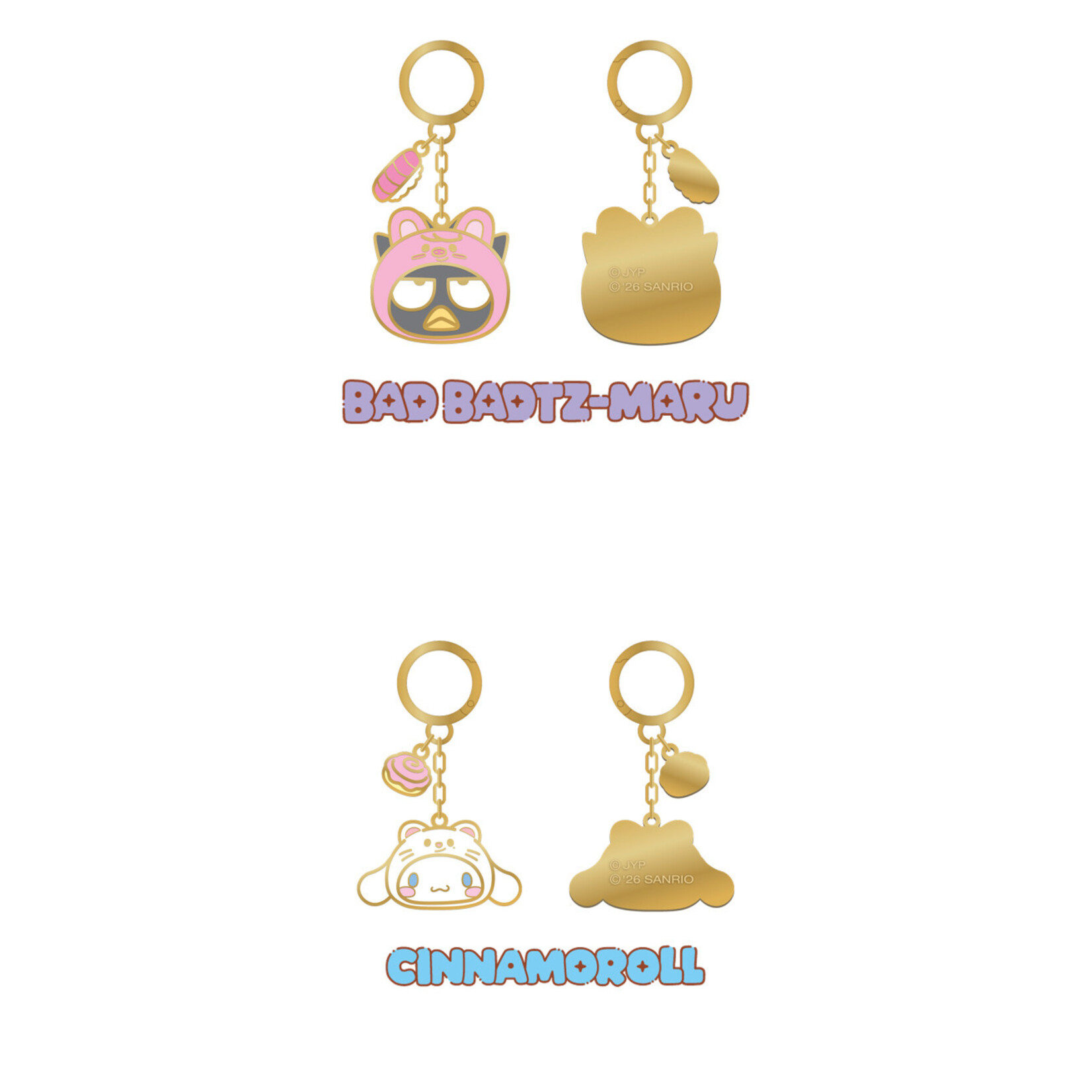 Stray Kids Stray Kids - METAL KEYRING - SKZOO X SANRIO CHARACTERS