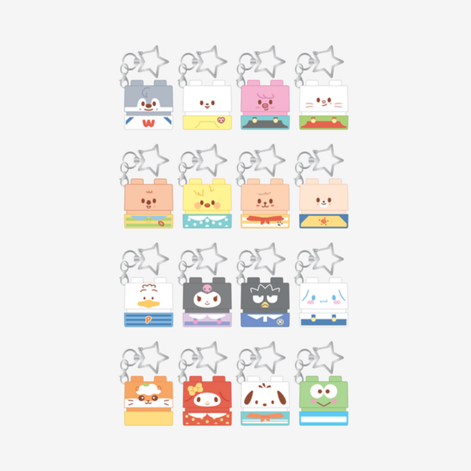 Stray Kids Stray Kids - SECRET BLOCK STAMP - SKZOO X SANRIO CHARACTERS (RANDOM)