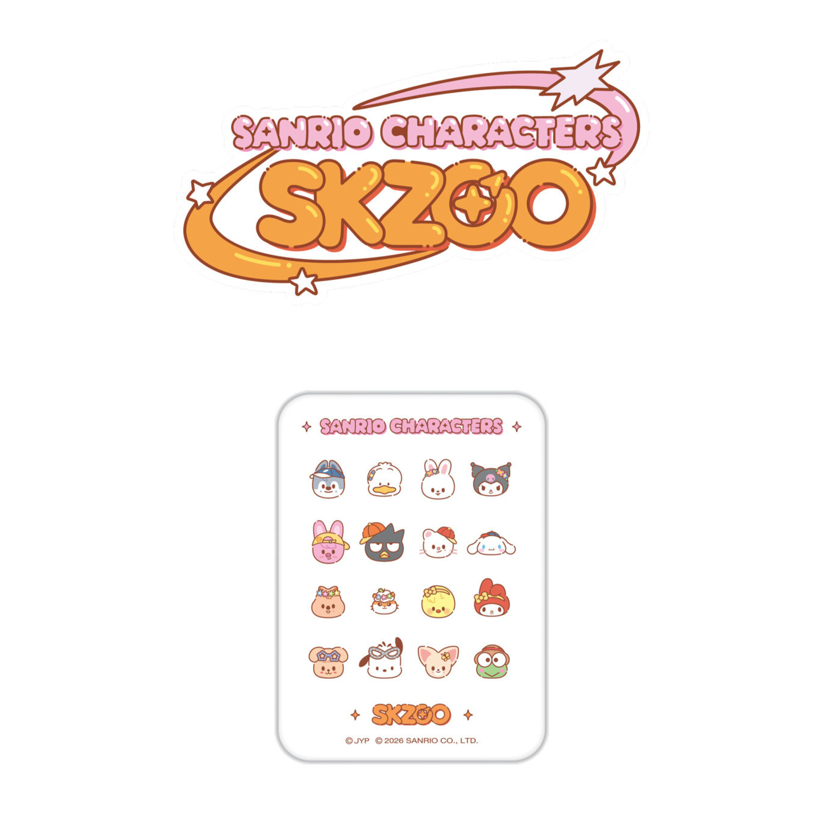 Stray Kids Stray Kids - TIN CASE STICKY NOTE SET - SKZOO X SANRIO CHARACTERS