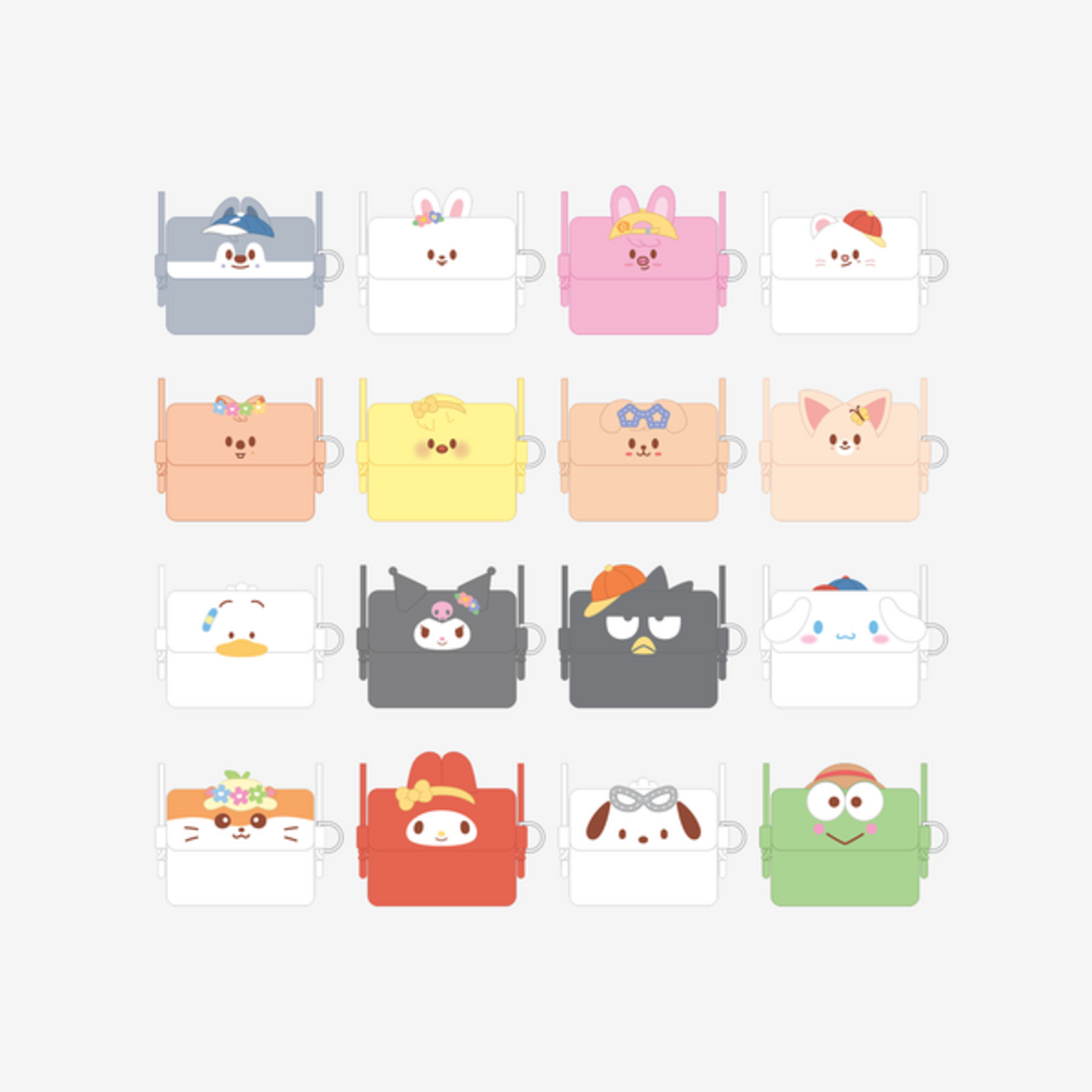 Stray Kids Stray Kids - CARD WALLET CROSS BAG - SKZOO X SANRIO CHARACTERS