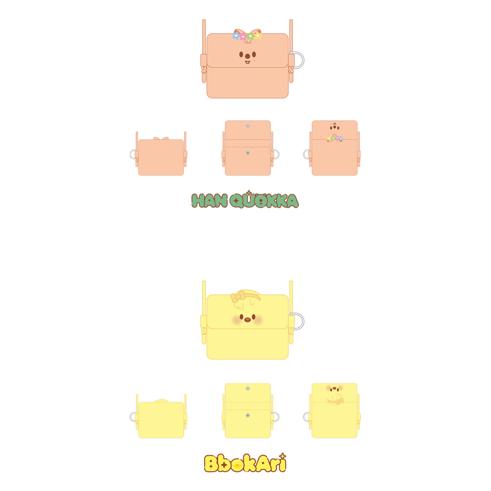 Stray Kids Stray Kids - CARD WALLET CROSS BAG - SKZOO X SANRIO CHARACTERS