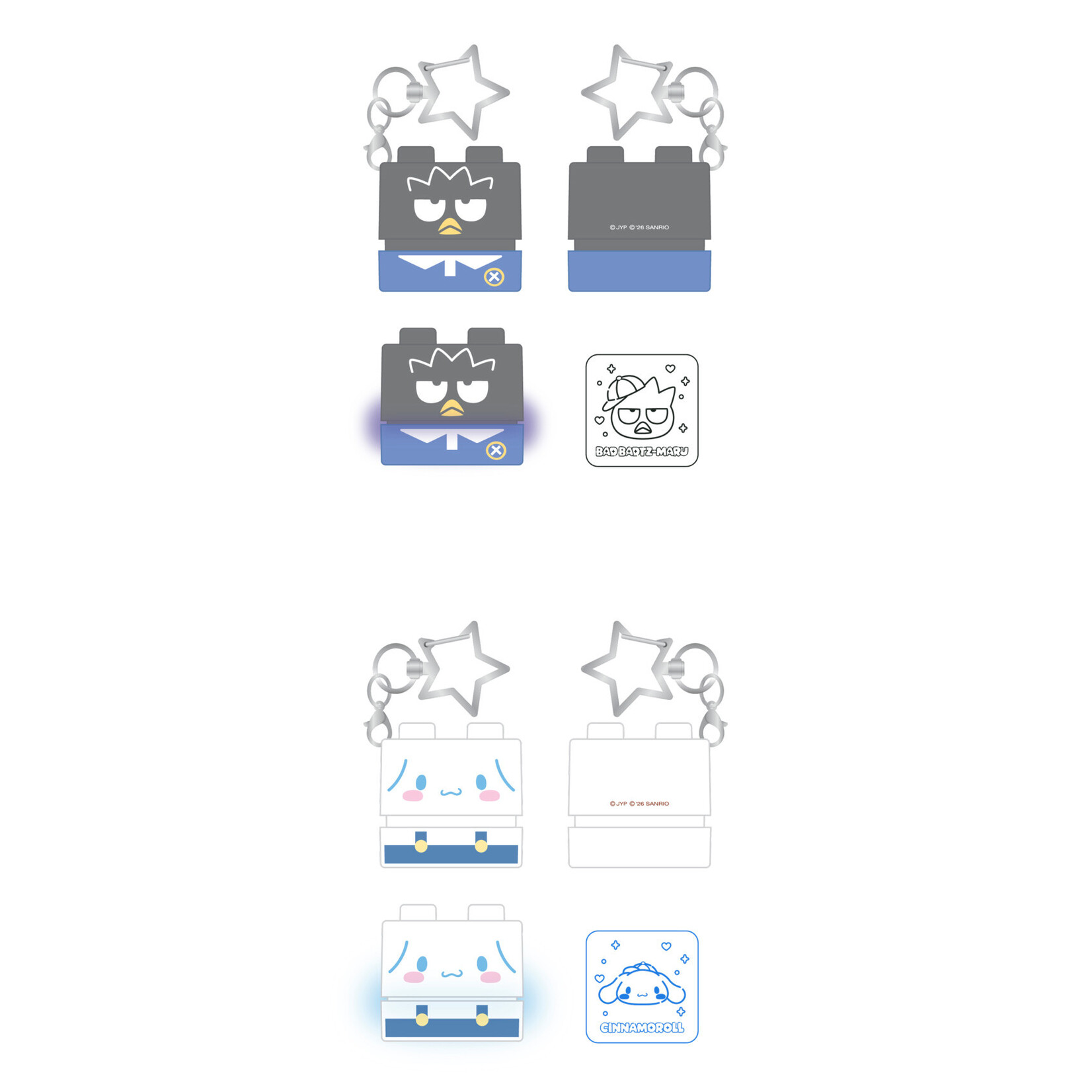 Stray Kids Stray Kids - SECRET BLOCK STAMP - SKZOO X SANRIO CHARACTERS (RANDOM)