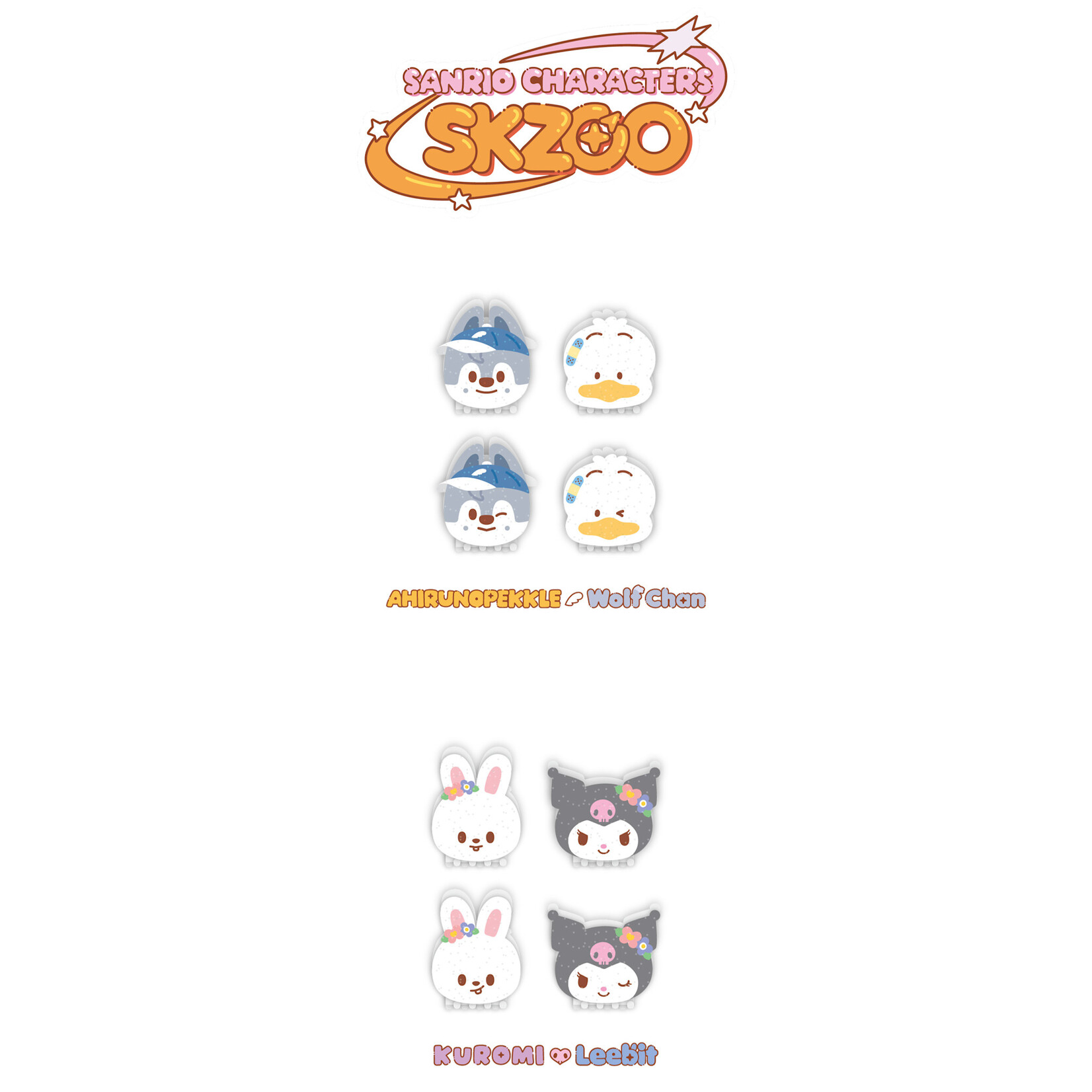 Stray Kids Stray Kids - HAIR PIN - SKZOO X SANRIO CHARACTERS