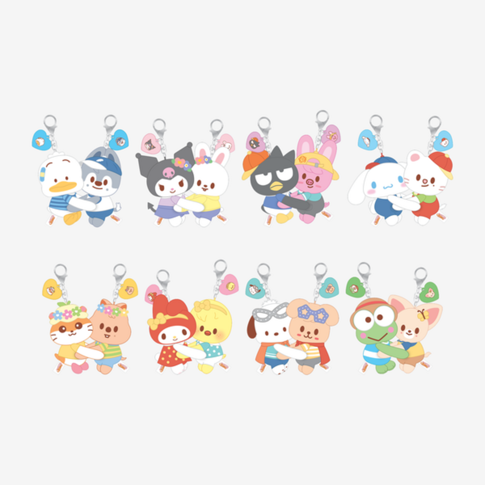 Stray Kids Stray Kids - HUG PLUSH KEYRING - SKZOO X SANRIO CHARACTERS