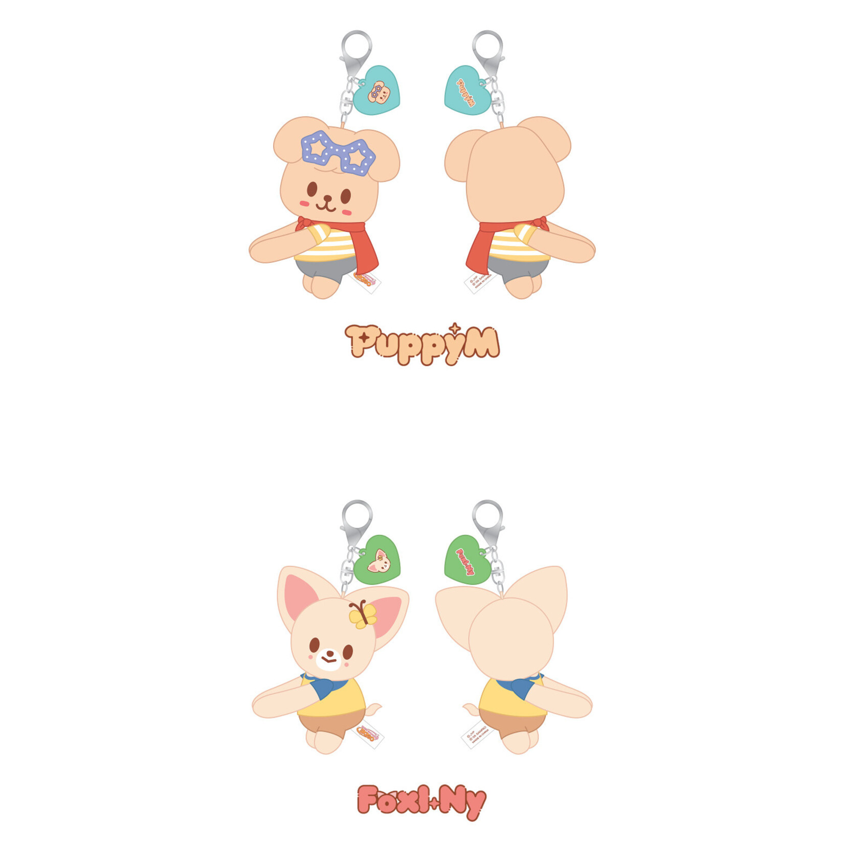 Stray Kids Stray Kids - HUG PLUSH KEYRING - SKZOO X SANRIO CHARACTERS