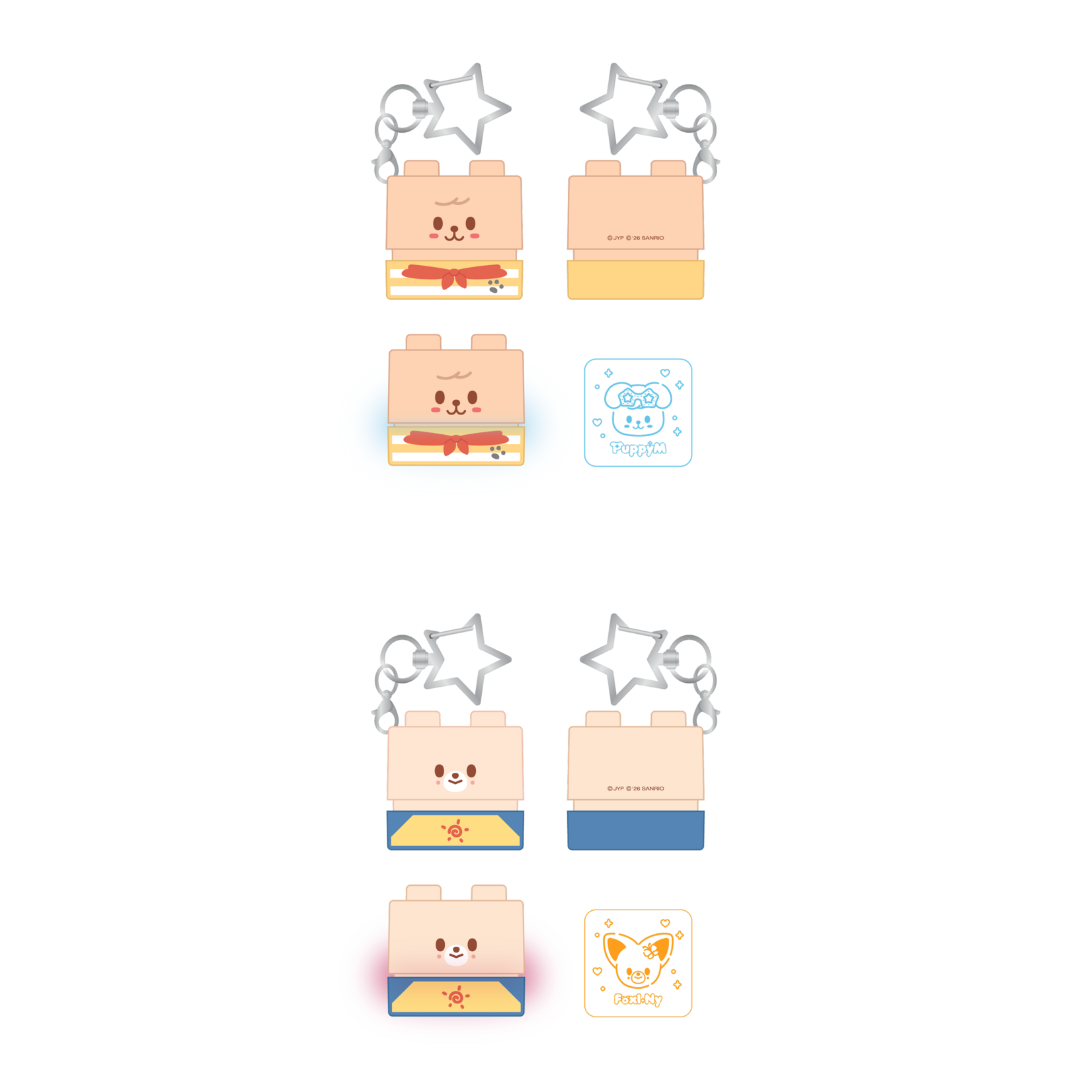 Stray Kids Stray Kids - SECRET BLOCK STAMP - SKZOO X SANRIO CHARACTERS (RANDOM)