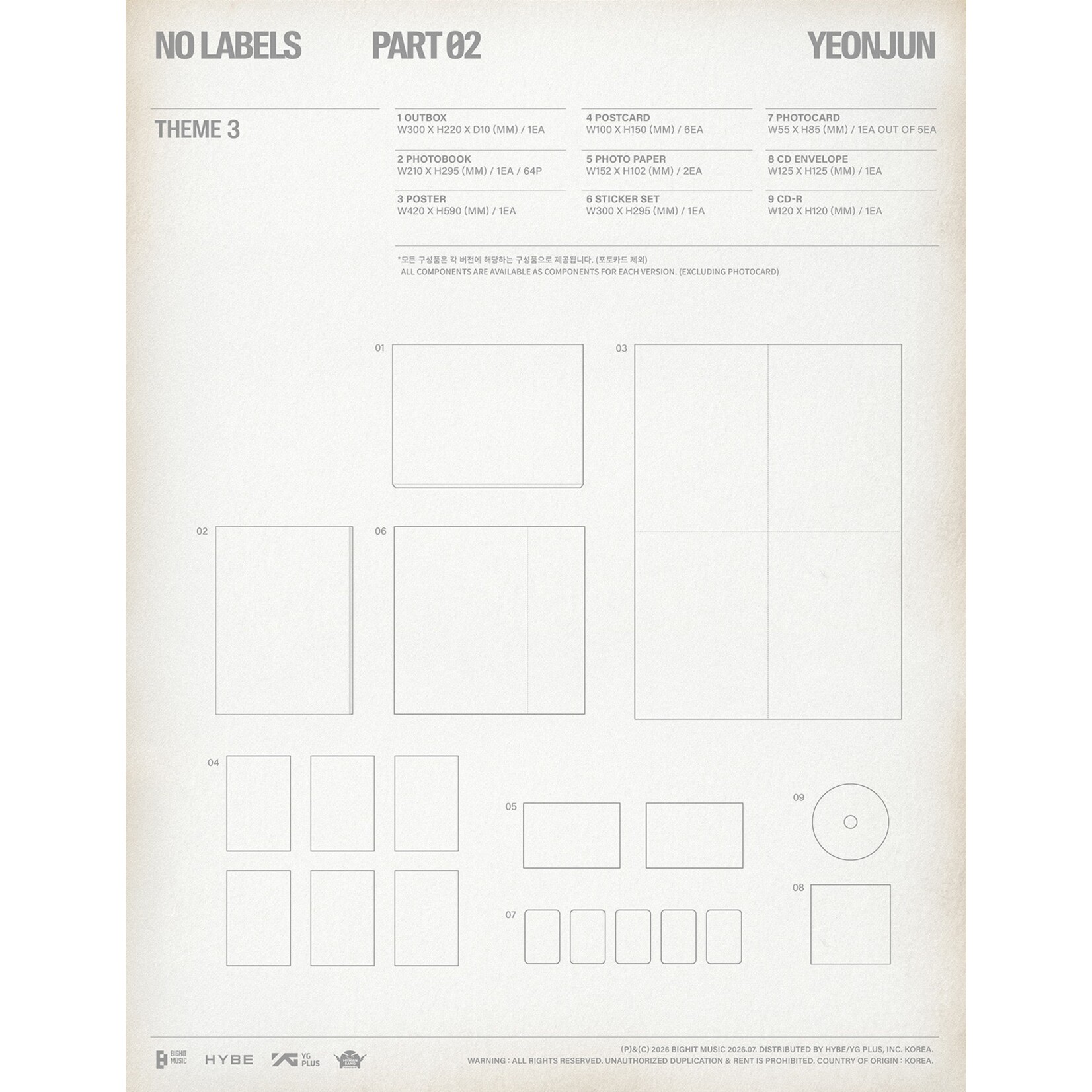 TXT YEONJUN - [NO LABELS: PART 02] (Photobook Ver.)